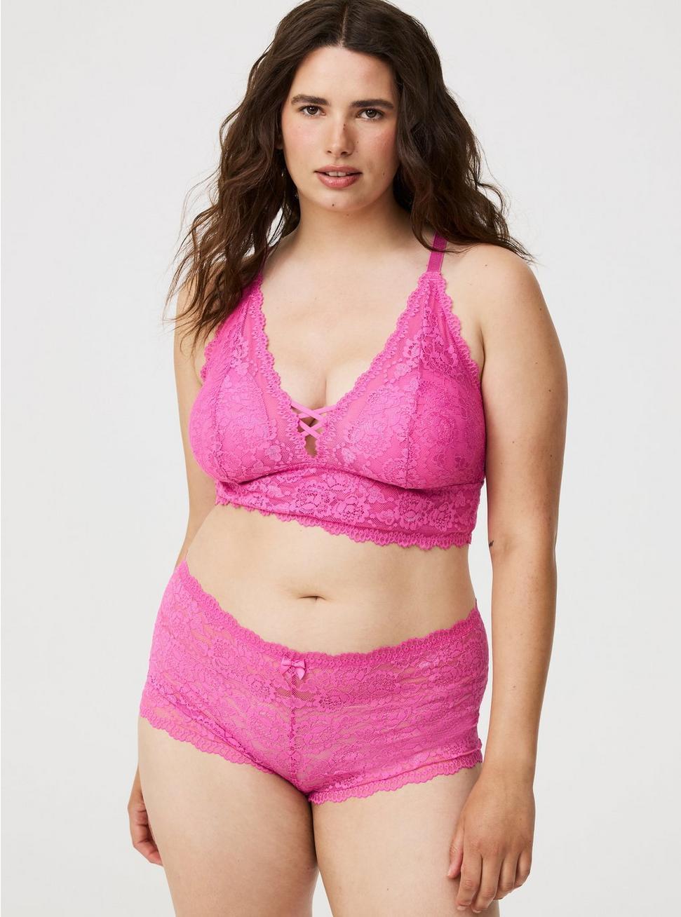 Lightly Lined Lace Bralette Product Image