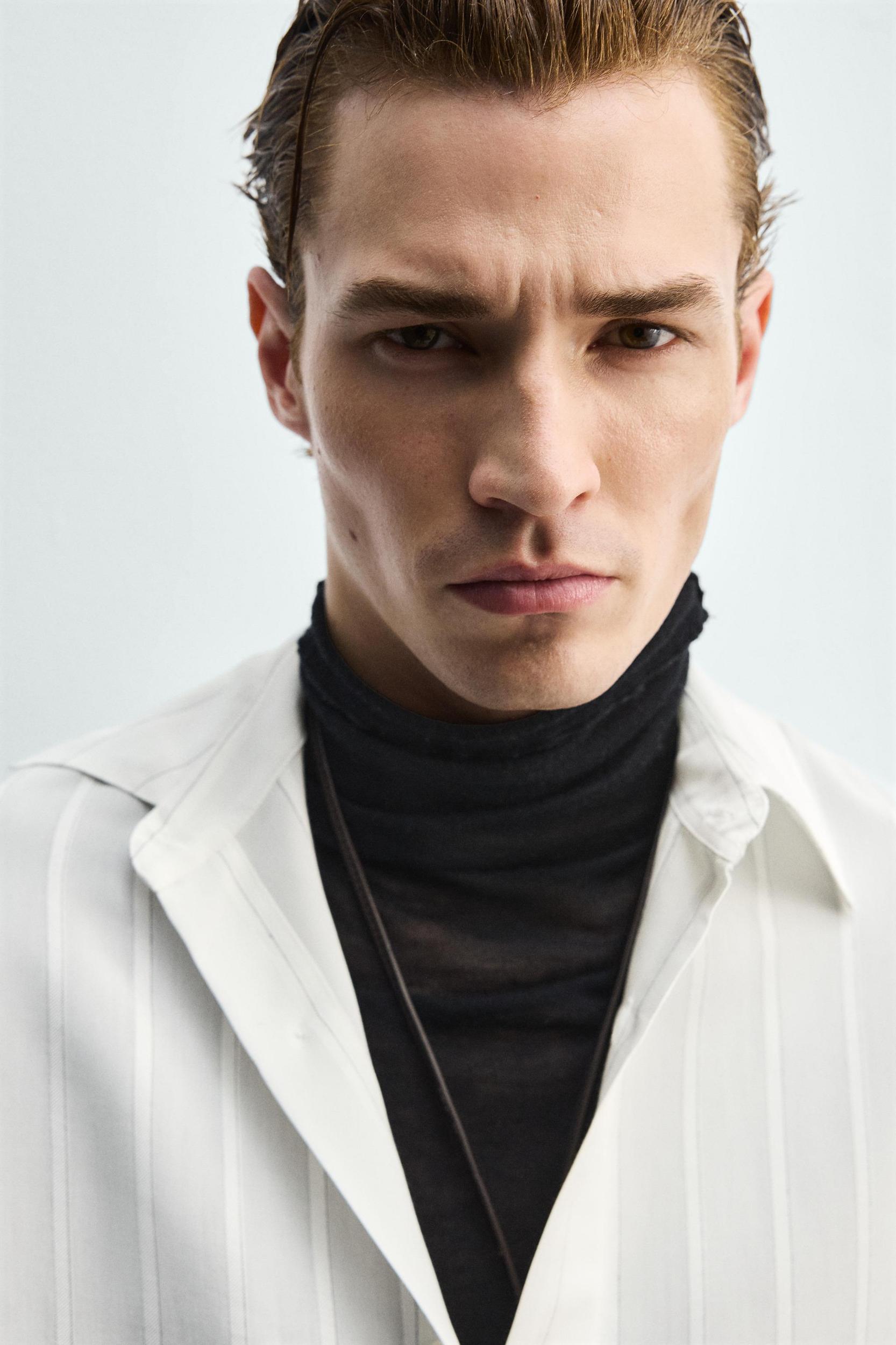 FLOWY STRIPED SHIRT Product Image