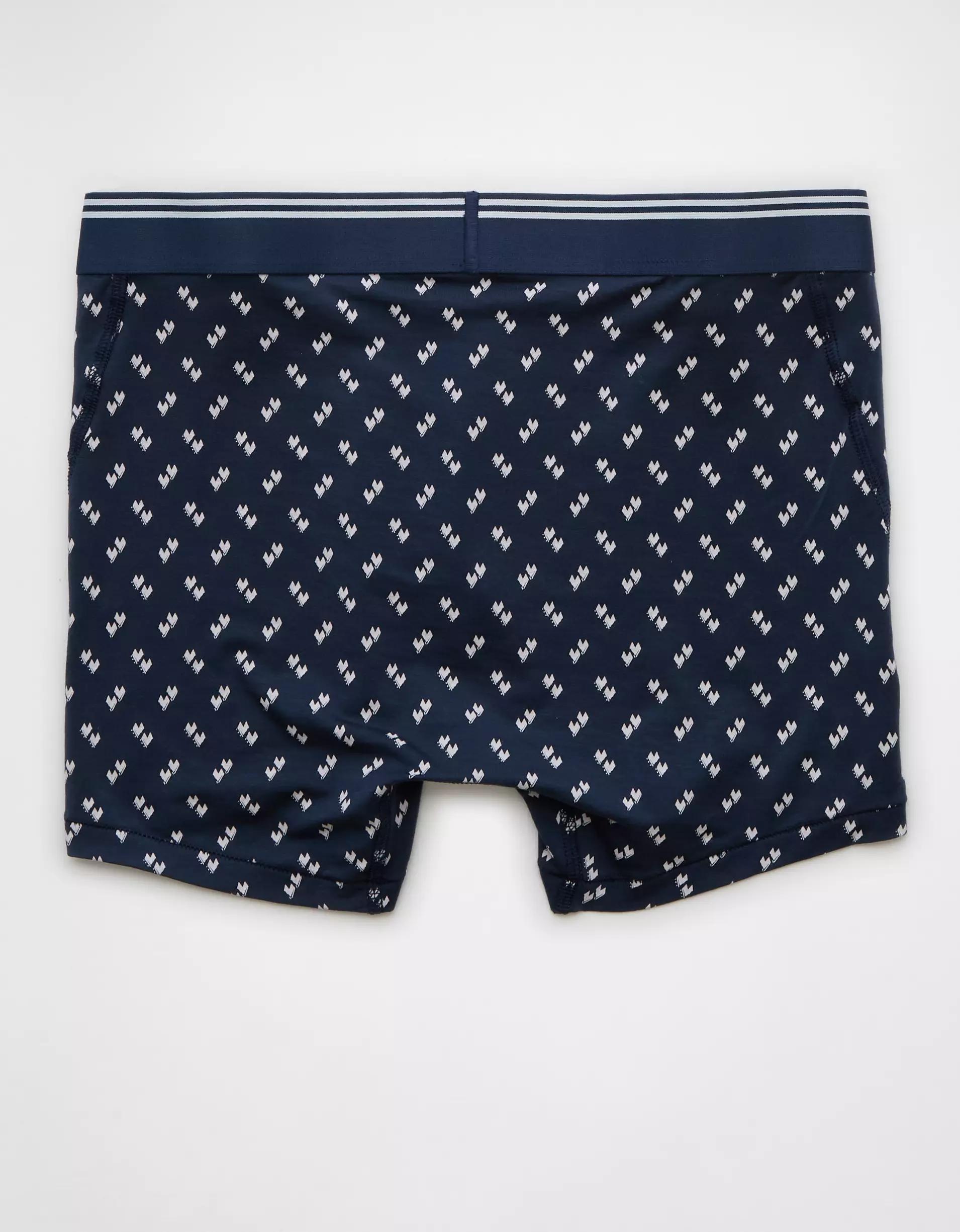 AEO Men's Bird Eye 4.5" Ultra Soft Boxer Brief Product Image