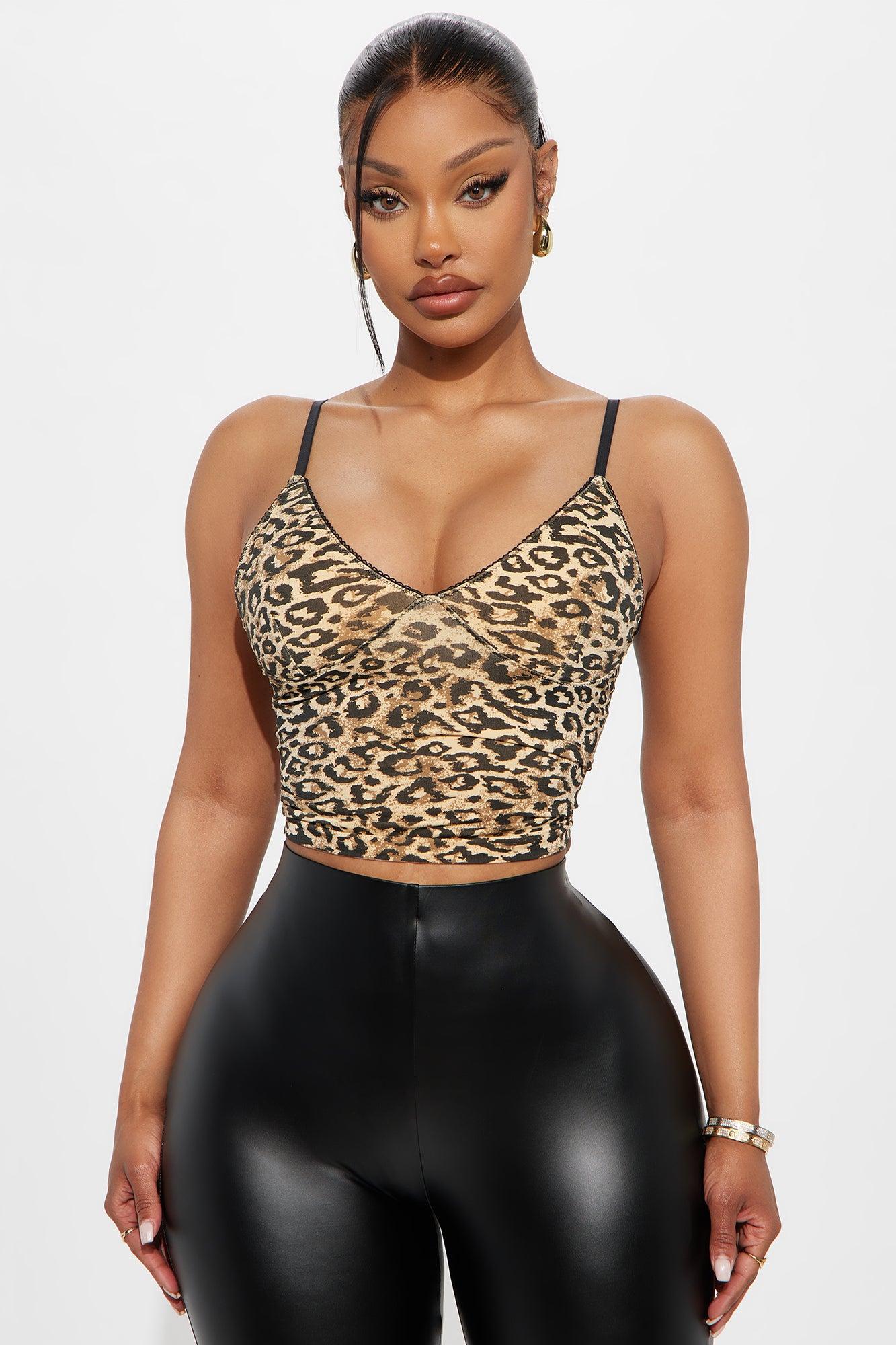 Right Direction Leopard Cami Top - Leopard Female Product Image