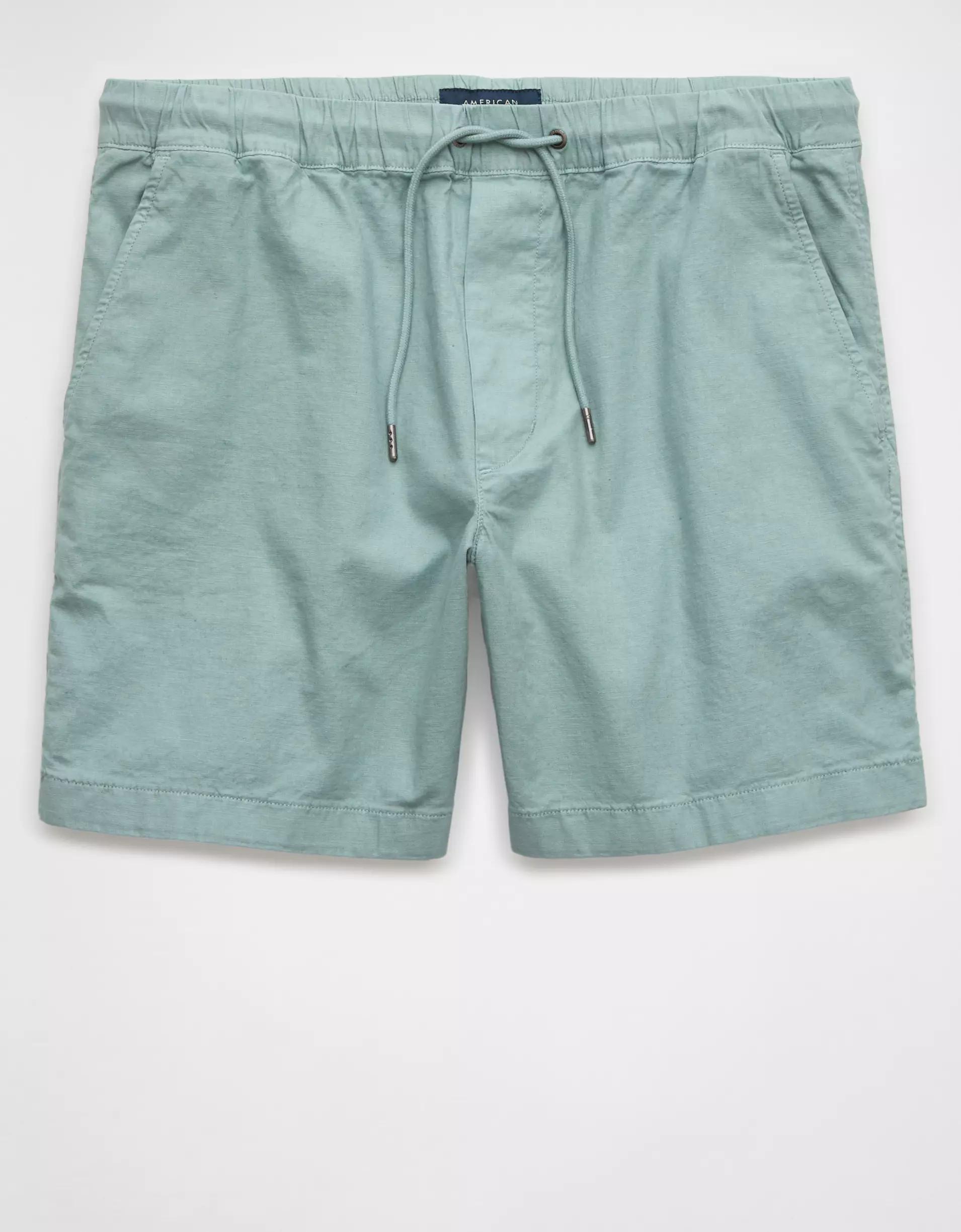 AE 7" Flex Linen-Blend Trekker Short Product Image