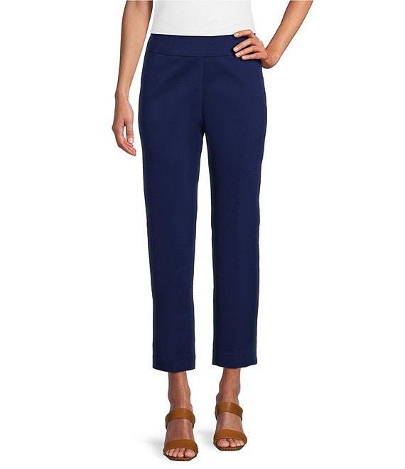 Investments the PARK AVE fit Elite Stretch Ankle Straight Pants Product Image