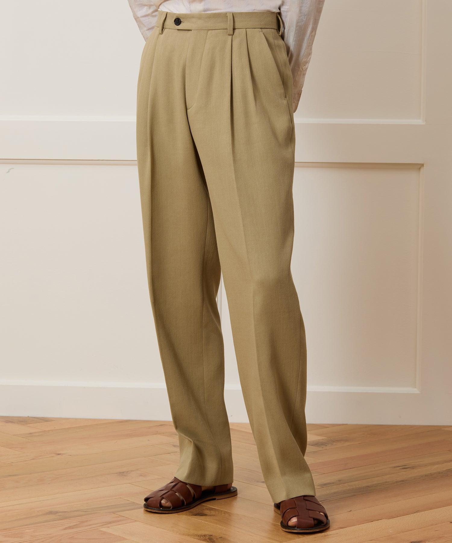 Italian Cotton Crepe Wythe Trouser Product Image