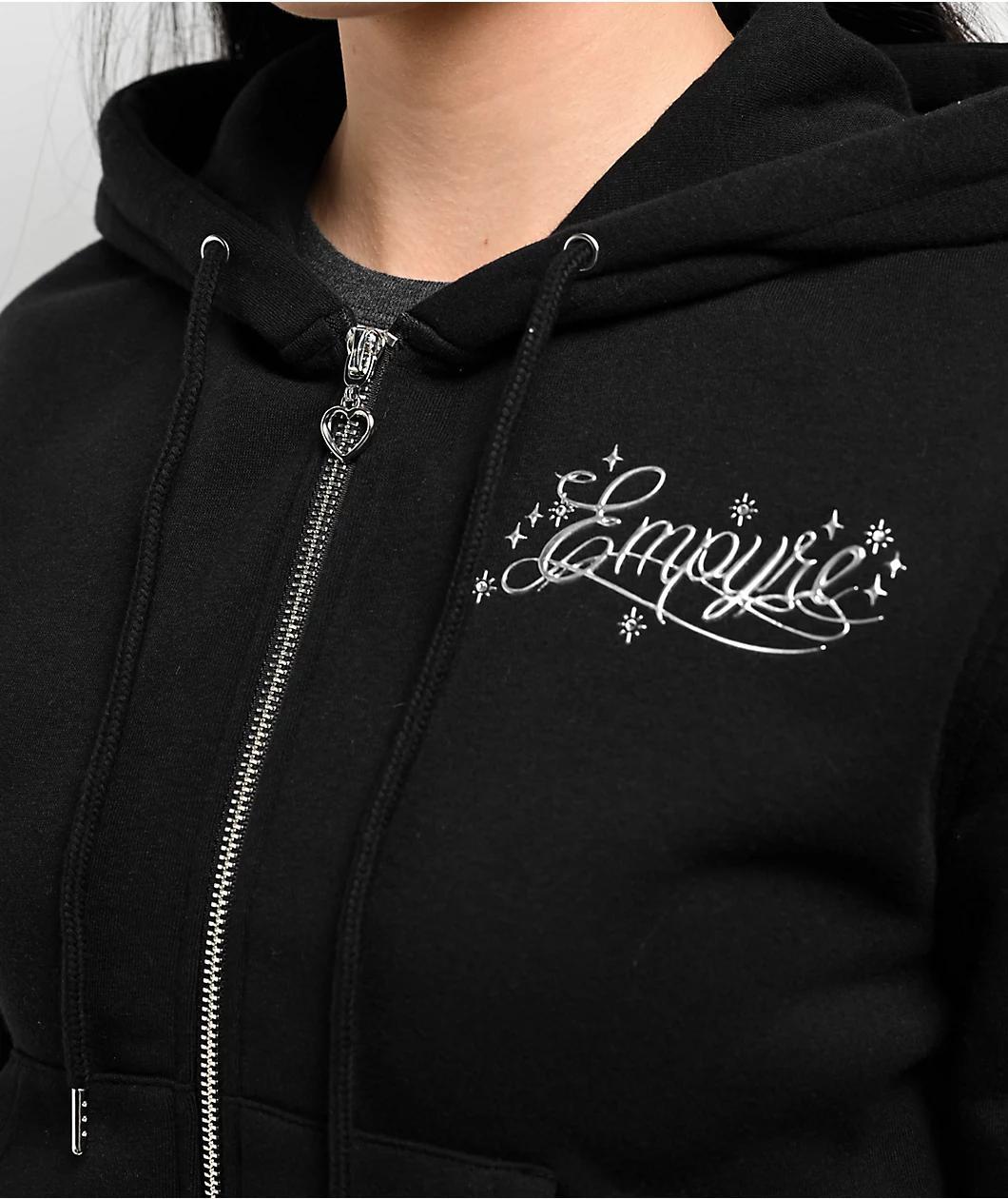 Empyre Angel Black Zip Hoodie Product Image