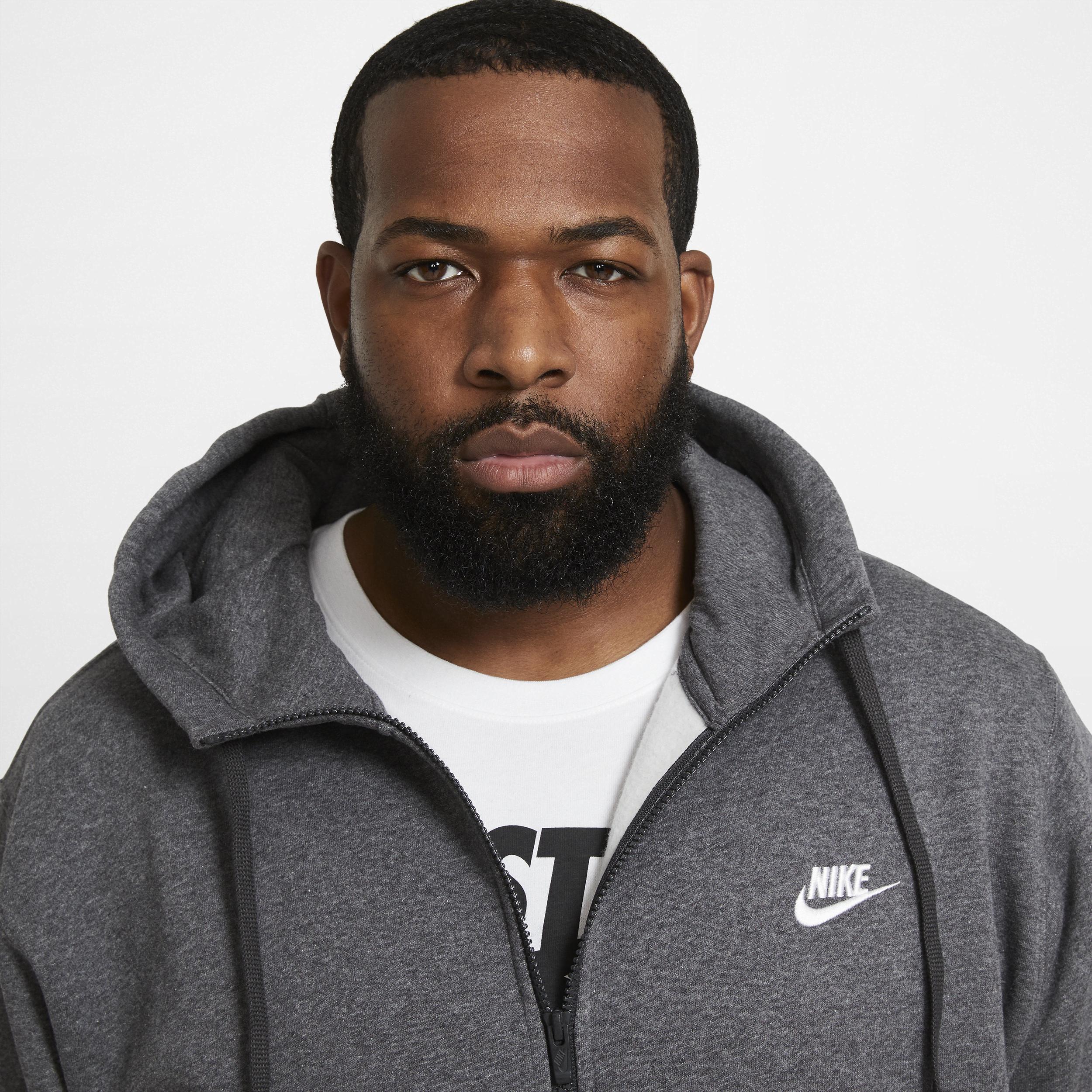 Mens Nike Sportswear Club Fleece Full-Zip Hoodie Product Image