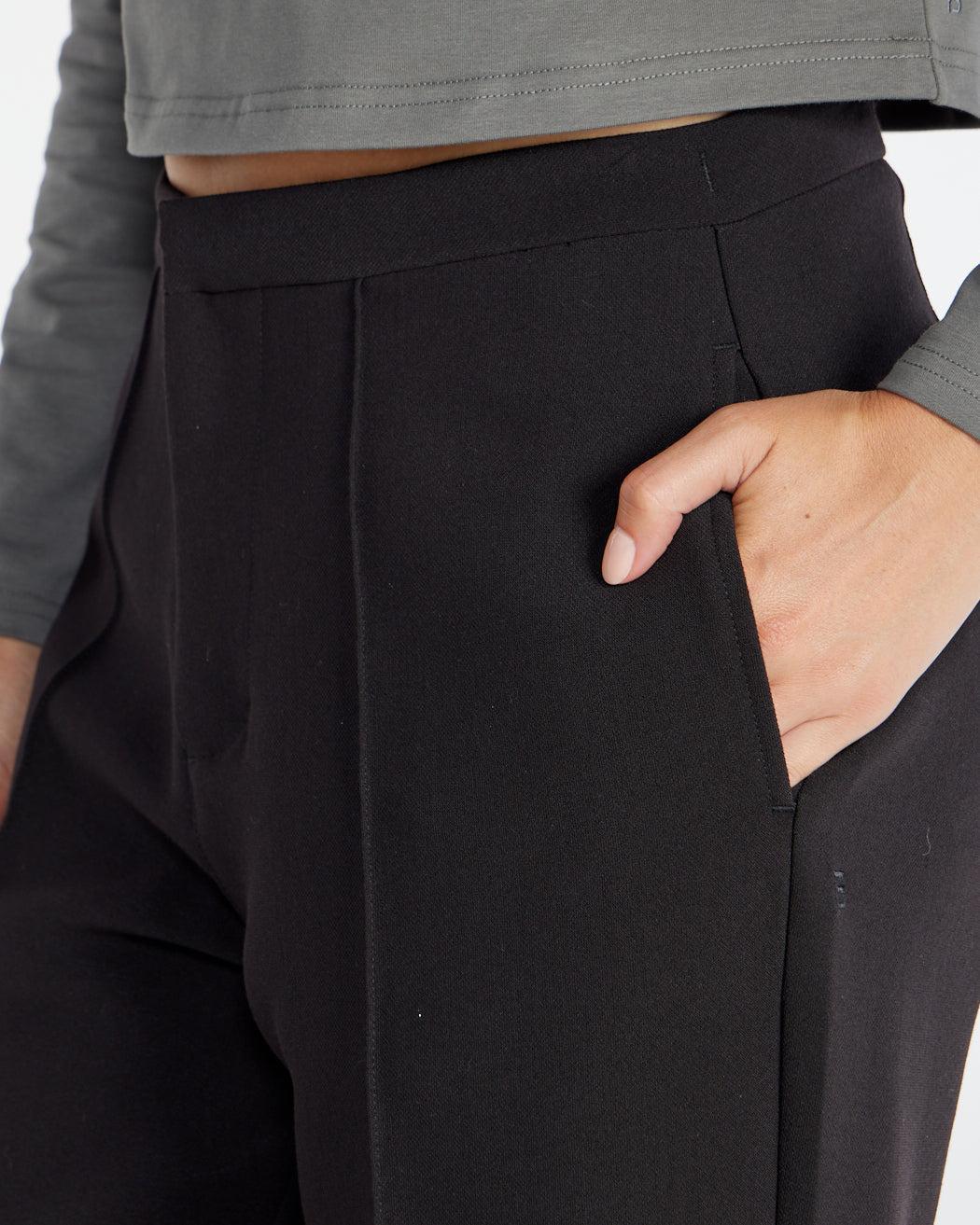 Midtown Straight Leg Pintuck Pant Product Image