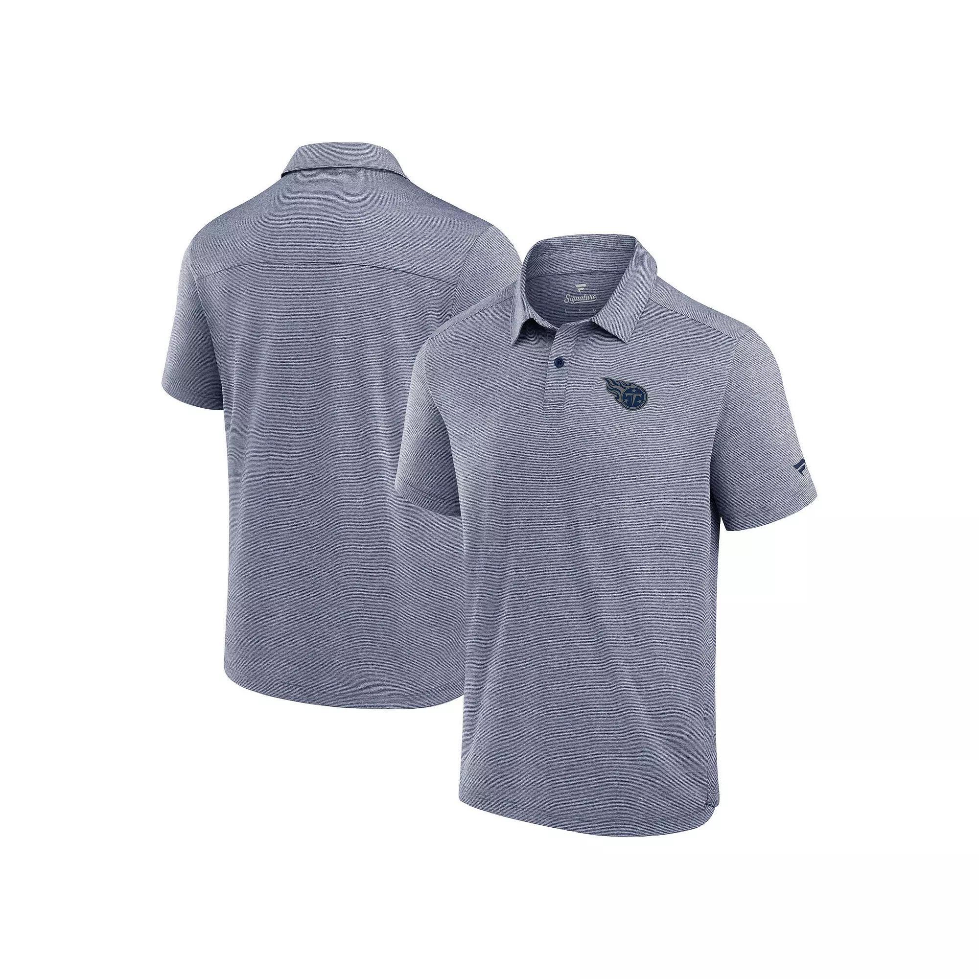 Men's Fanatics Signature Navy Dallas Cowboys Front Office Tech Polo Shirt, Size: XS, Blue Product Image