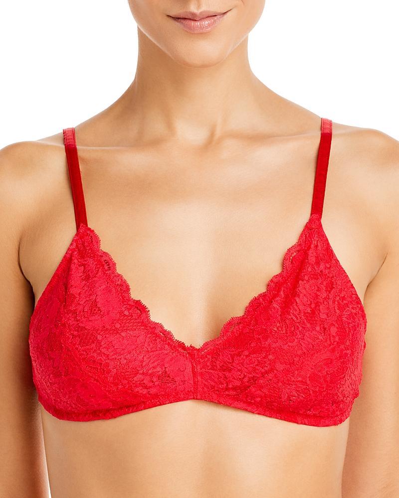 Cosabella Wireless Lace Triangle Bralette Product Image