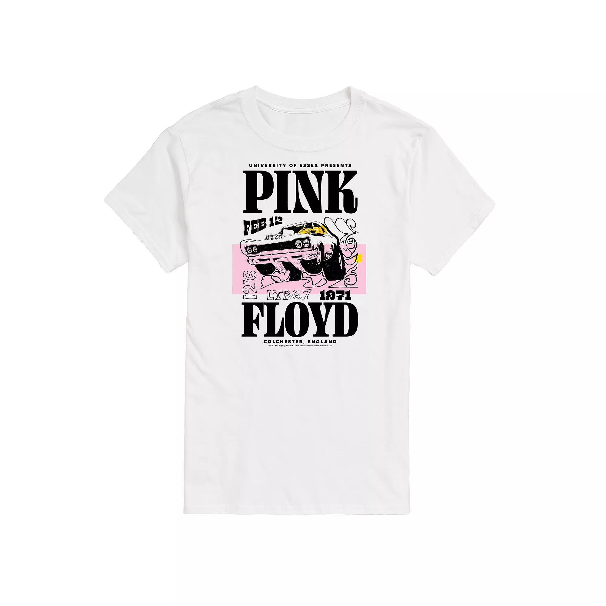 Big & Tall Pink Floyd 1971 Tee, Men's, Size: 6XB, White Product Image