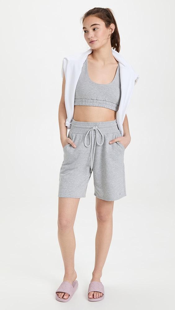 Alo Yoga High Waist Easy Sweat Shorts | Shopbop Product Image