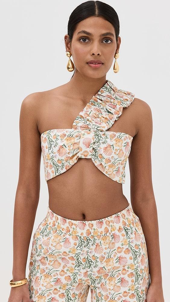 Dur Doux Shell Ruffle Bandeau | Shopbop Product Image