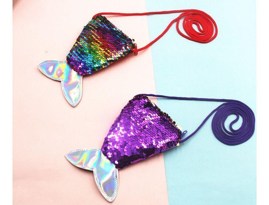 Mermaid Tail Sequined Coin Purse Product Image