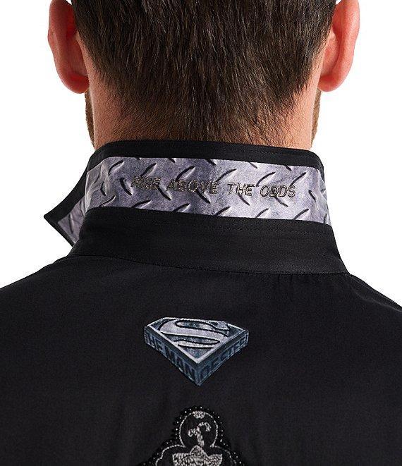 Robert Graham Superman X Robert Graham Rise Long Sleeve Woven Shirt Product Image