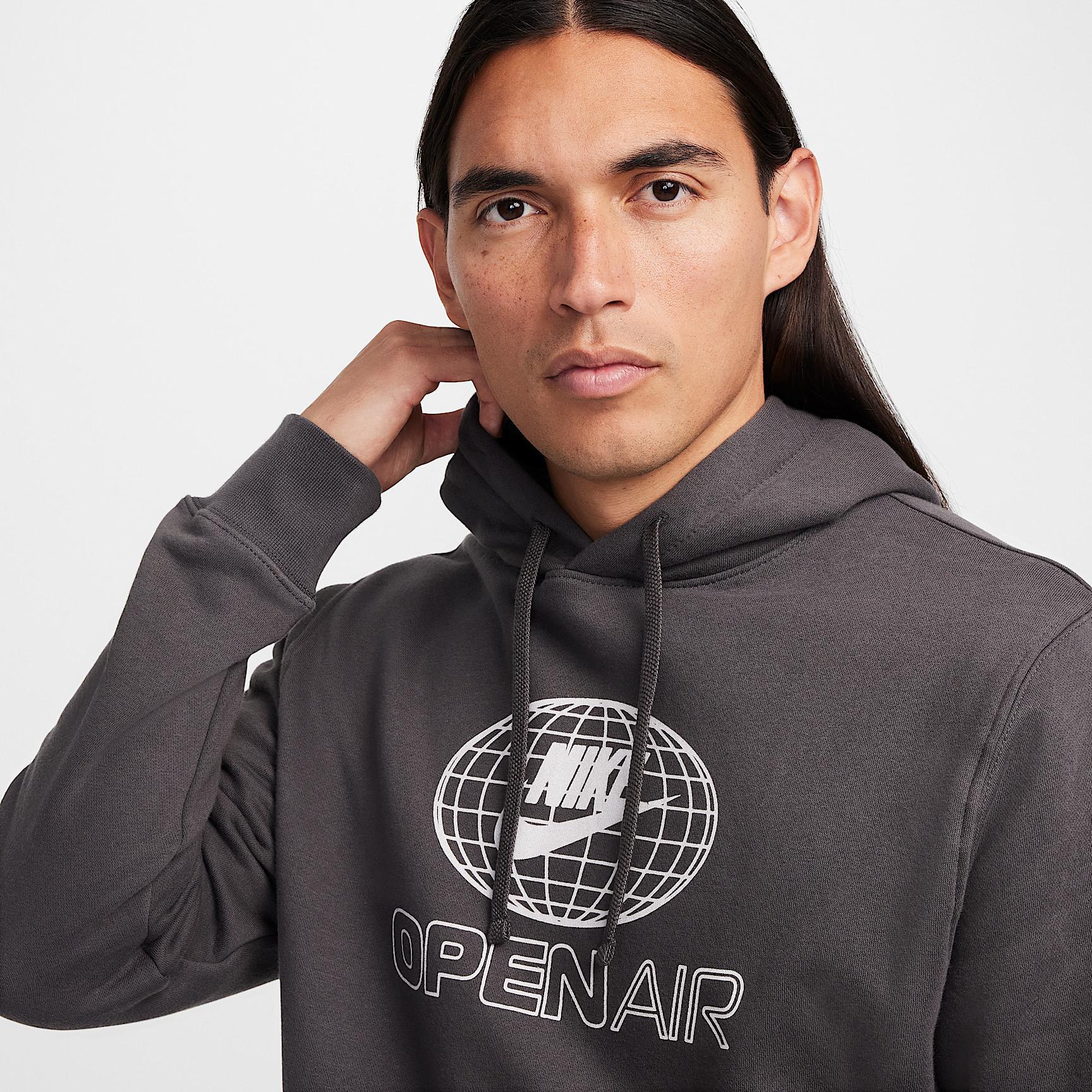 Mens Nike Sportswear Club Fleece Pullover Hoodie | HV4617-254 Product Image