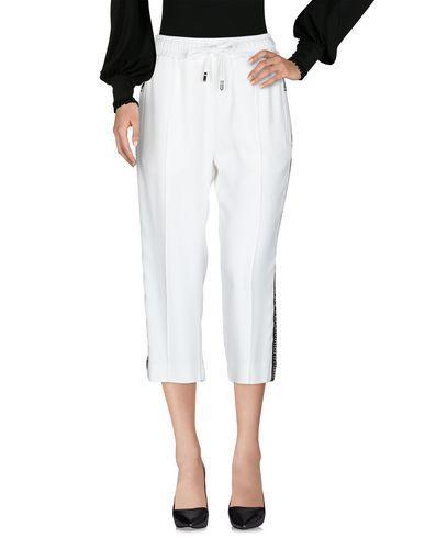 DOLCE & GABBANA Cropped Pants In White Product Image