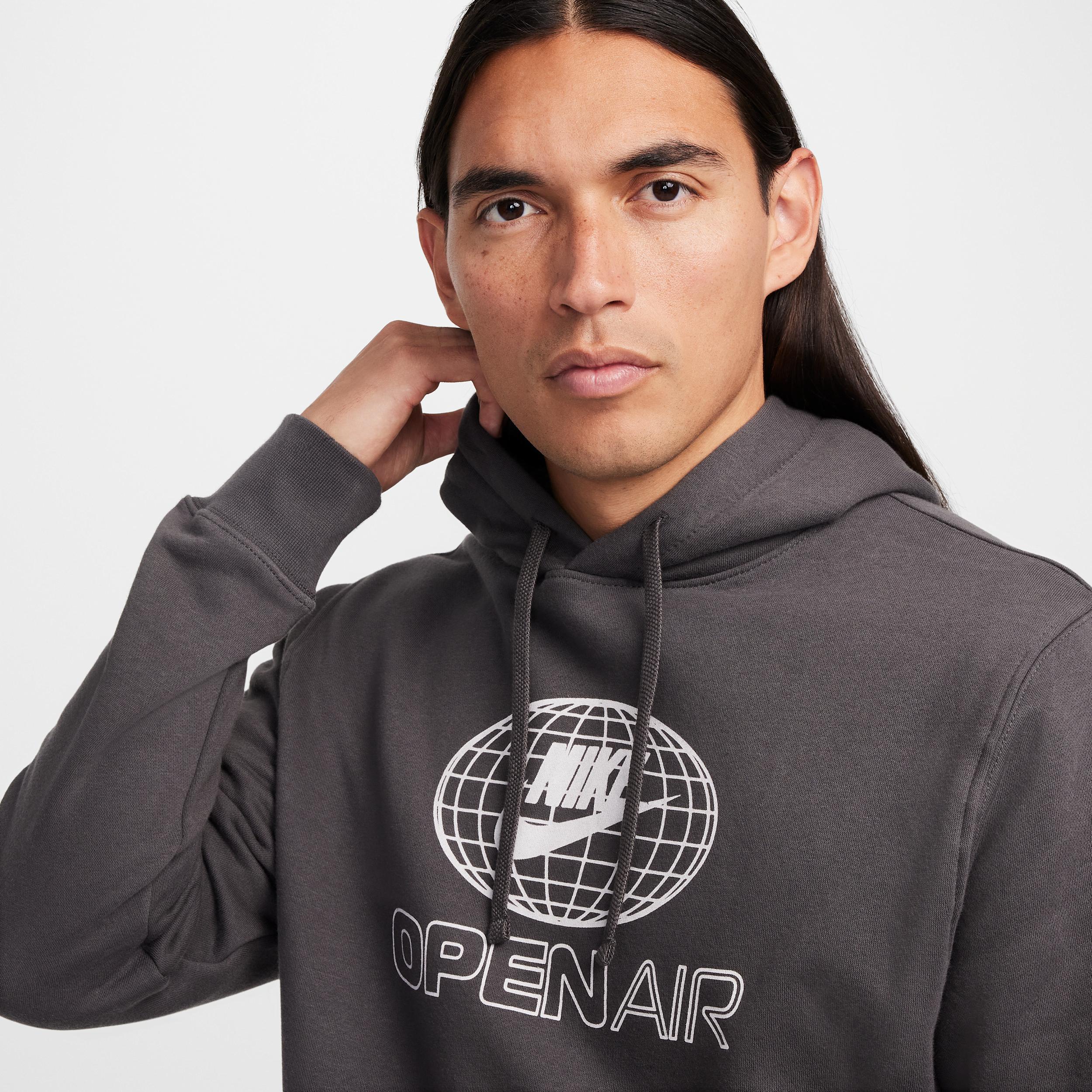 Mens Nike Sportswear Club Fleece Pullover Hoodie | HV4617-254 Product Image