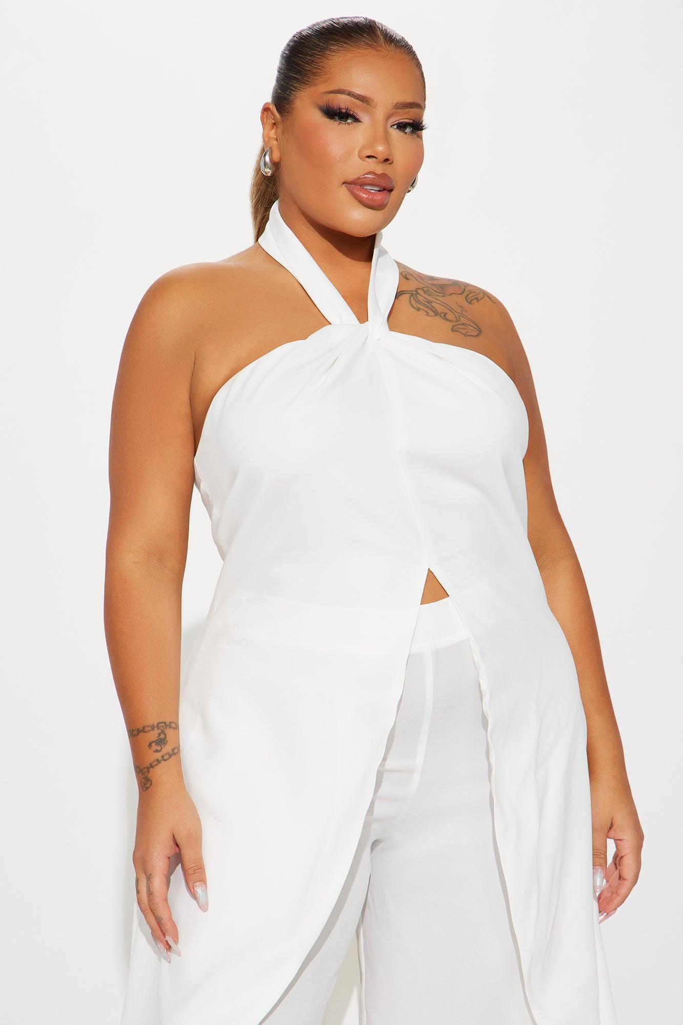 Modest Muse Pant Set - White Product Image