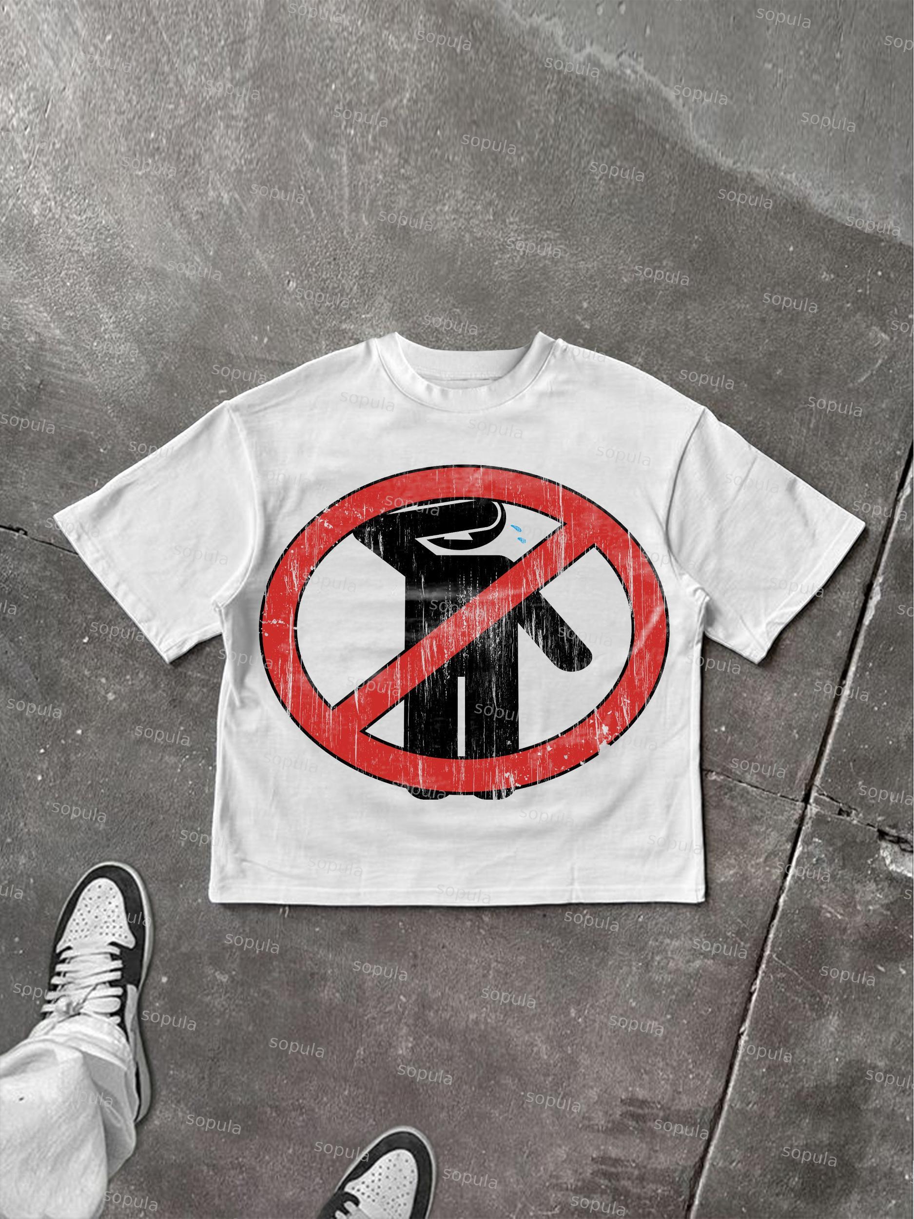 No Emotion Graphics Cotton Cropped T-Shirts Product Image