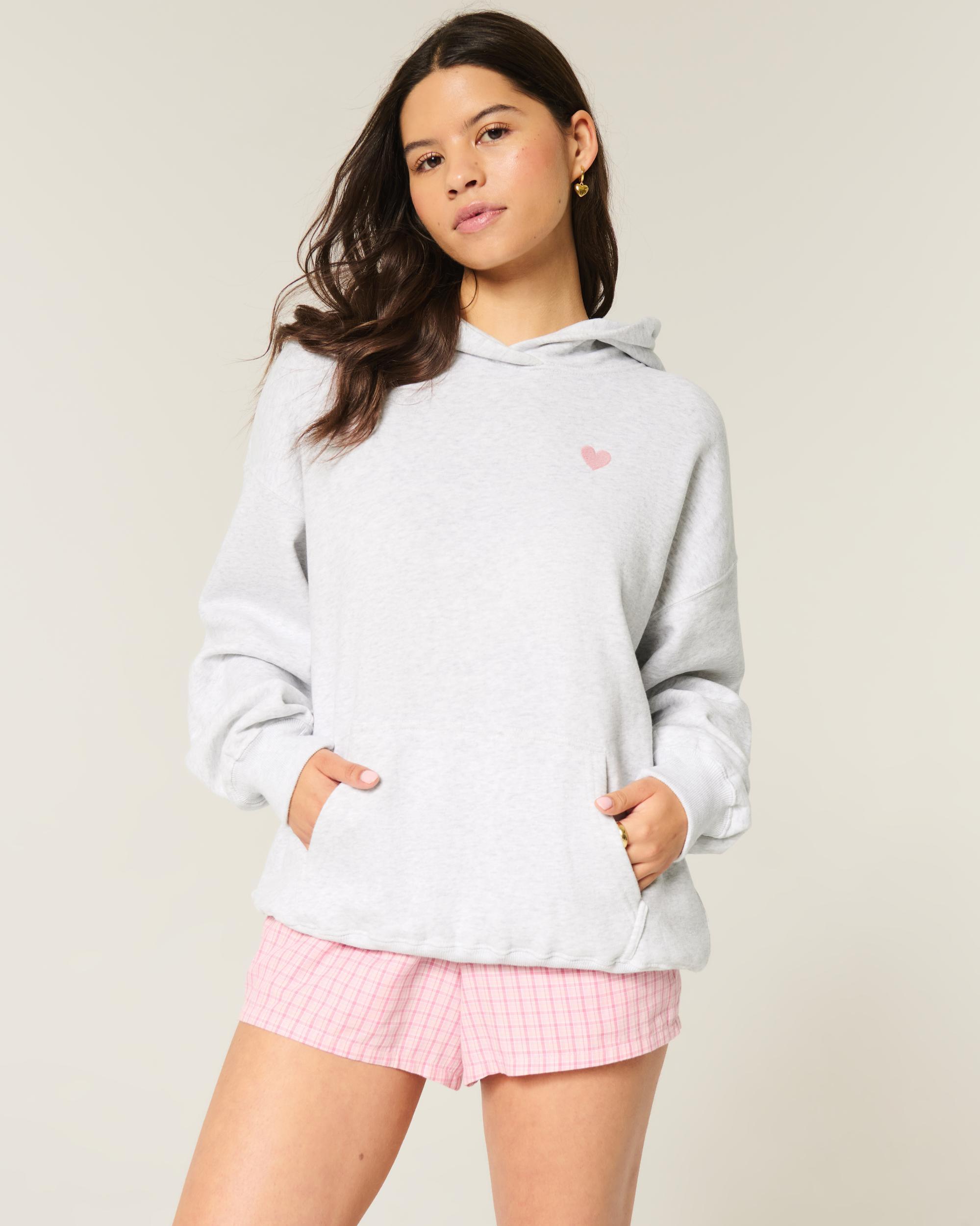 Oversized Fruit Graphic Hoodie Product Image