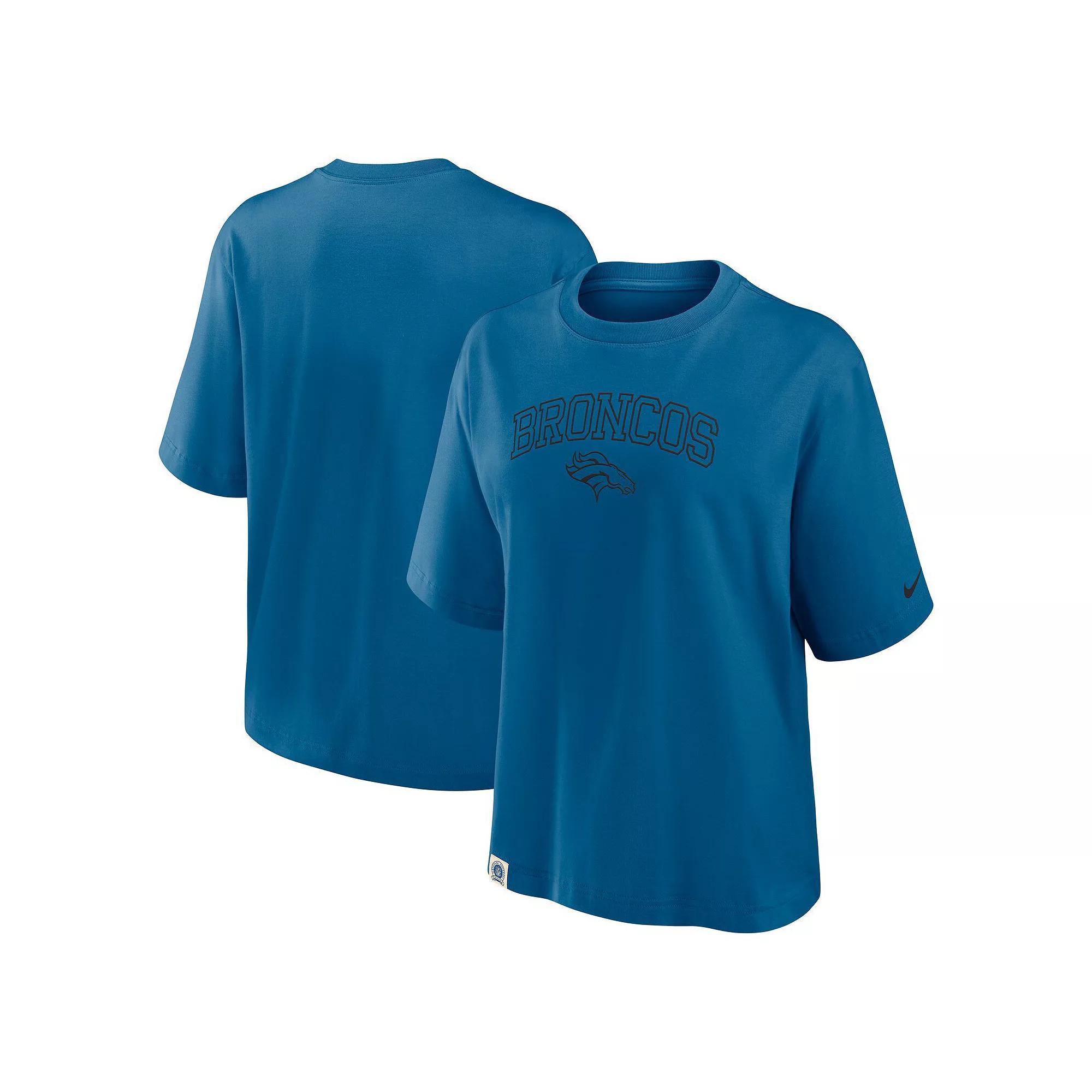 Women's Nike Green New York Jets Boxy T-Shirt,  Product Image