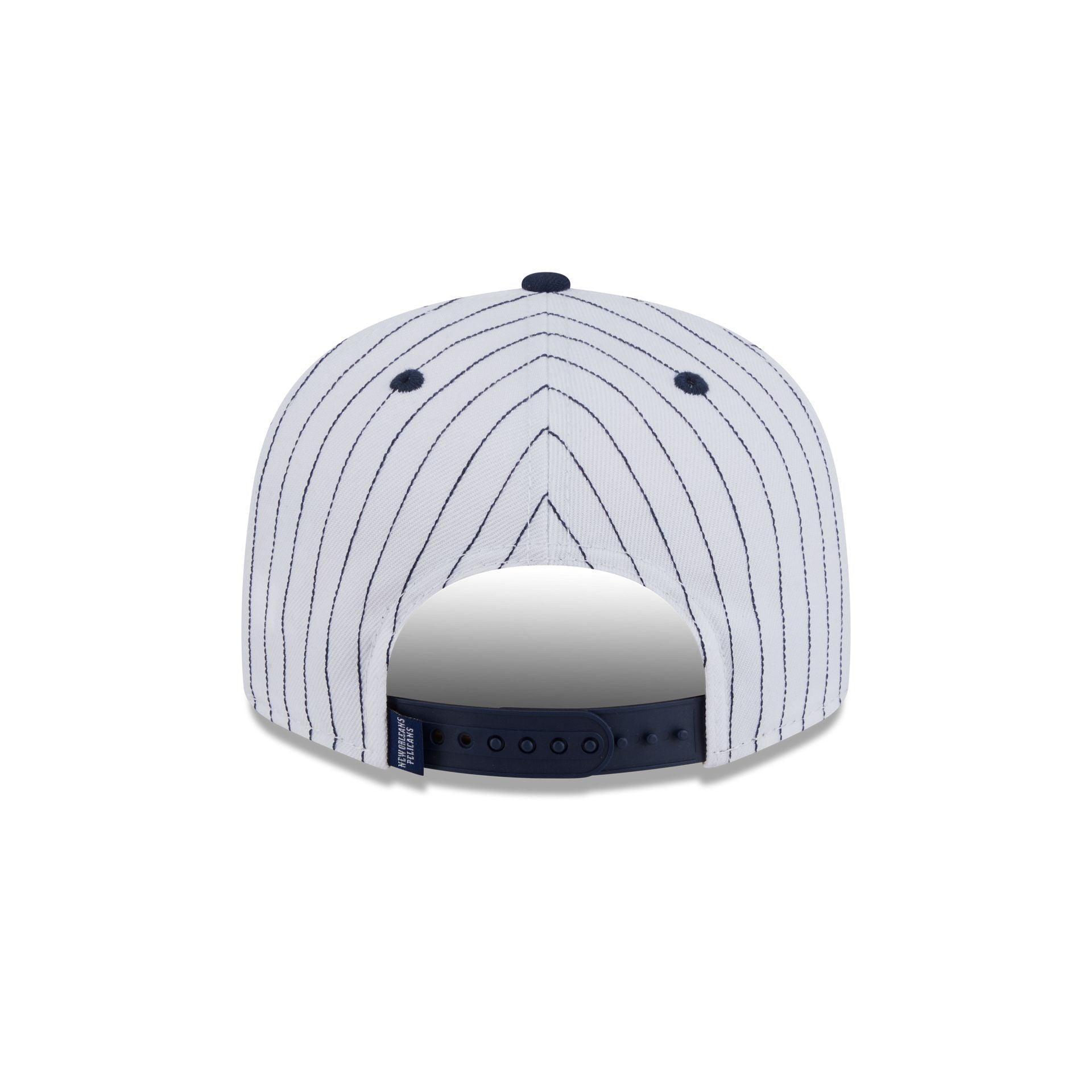 New Orleans Pelicans Deceptor Pinstripe 9FIFTY Snapback Hat Male Product Image