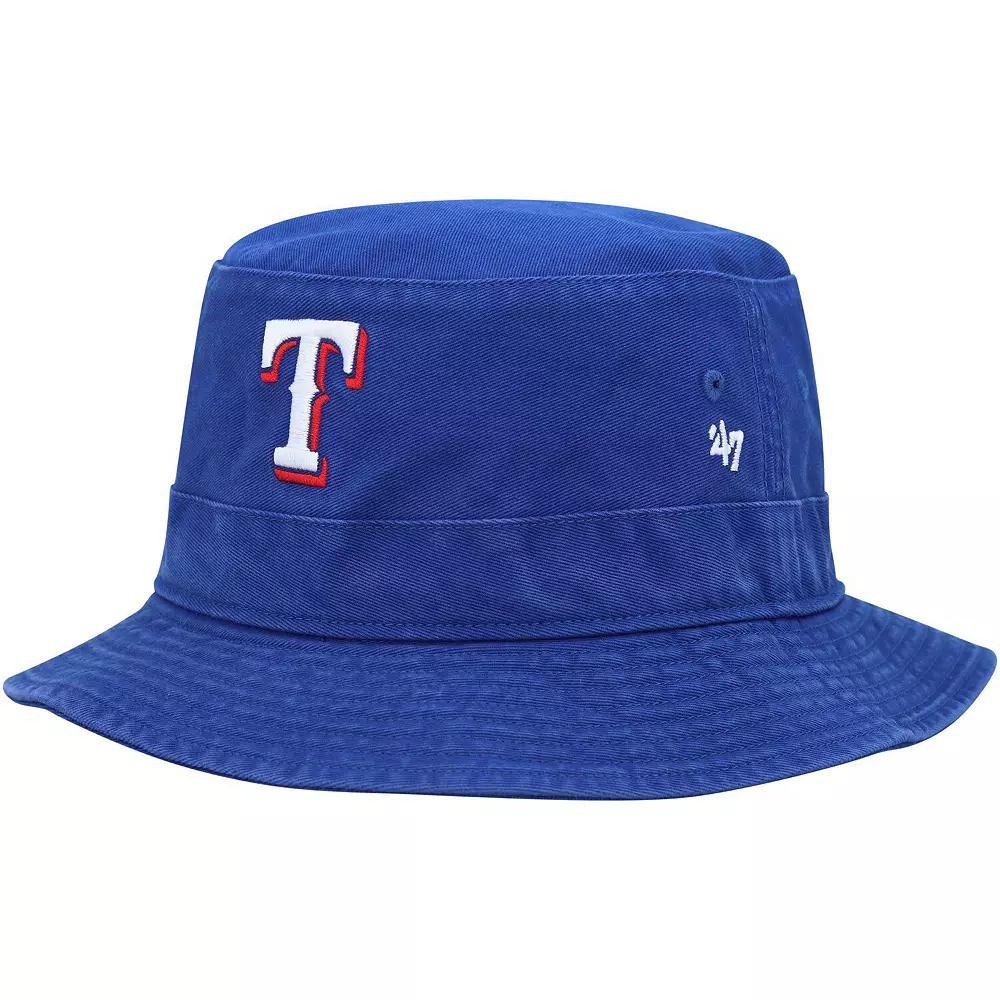 Men's '47 Royal Texas Rangers Primary Bucket Hat, Blue Product Image