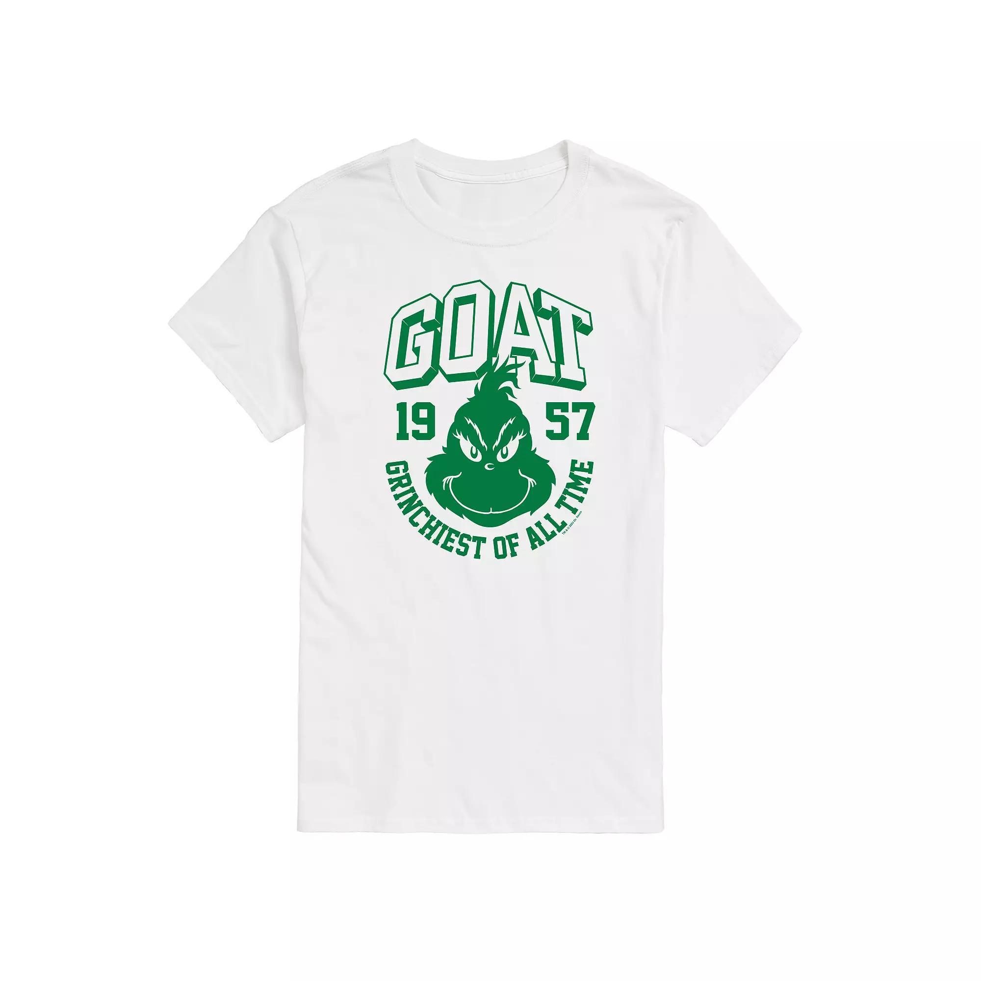 Men's Dr. Seuss Grinch The Goat Graphic Tee,  Product Image