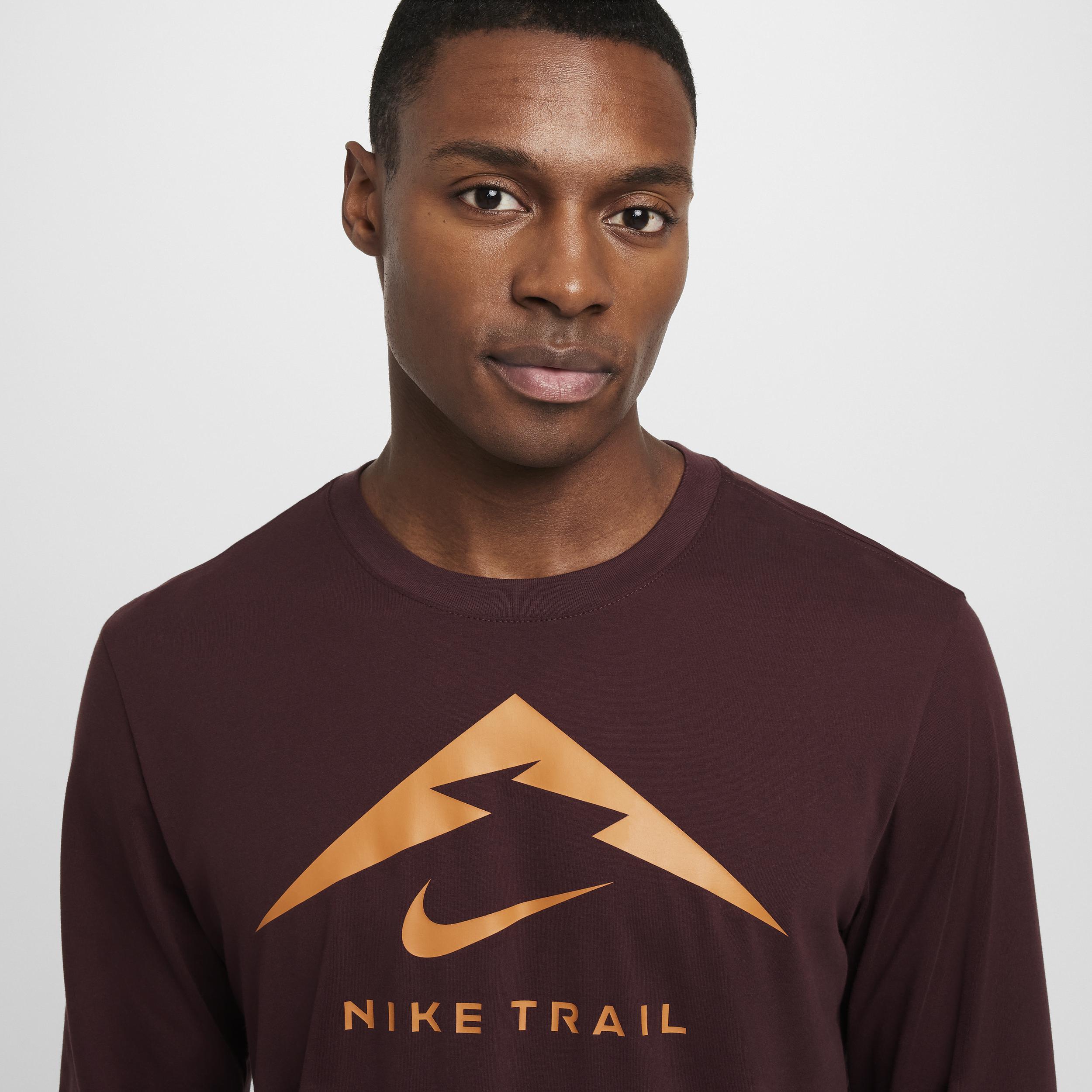 Nike Men's Dri-FIT Long-Sleeve Trail Running T-Shirt Product Image