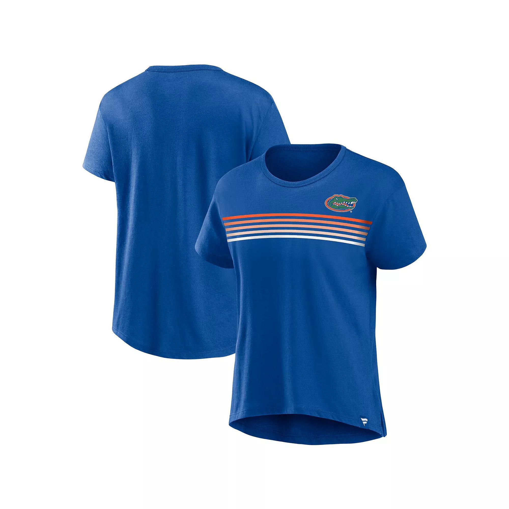 Women's Fanatics Branded Royal Florida Gators Tie Breaker T-Shirt, Size: Large, Blue Product Image