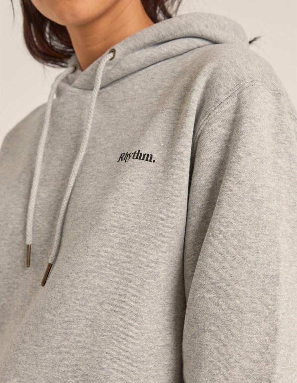 RHYTHM Logo Womens Oversized Hoodie Product Image