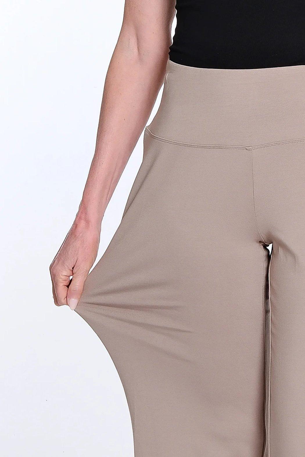 Wide Leg Knit Crop Pant Product Image