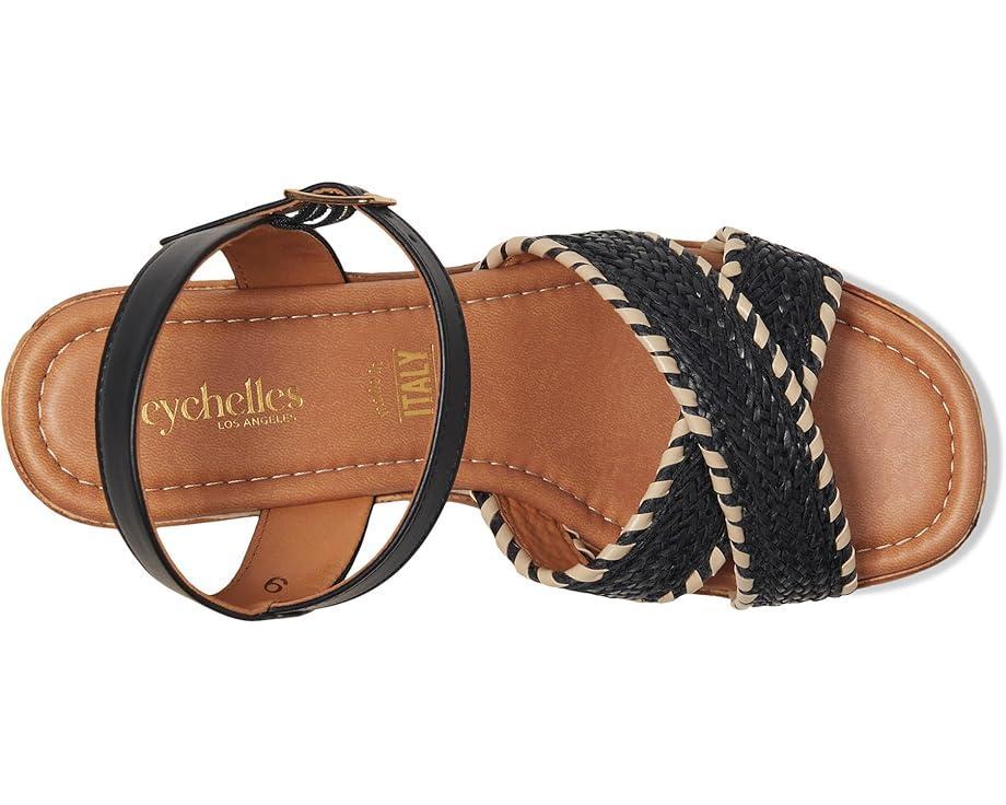 Adorned Raffia Slide Sandal Product Image