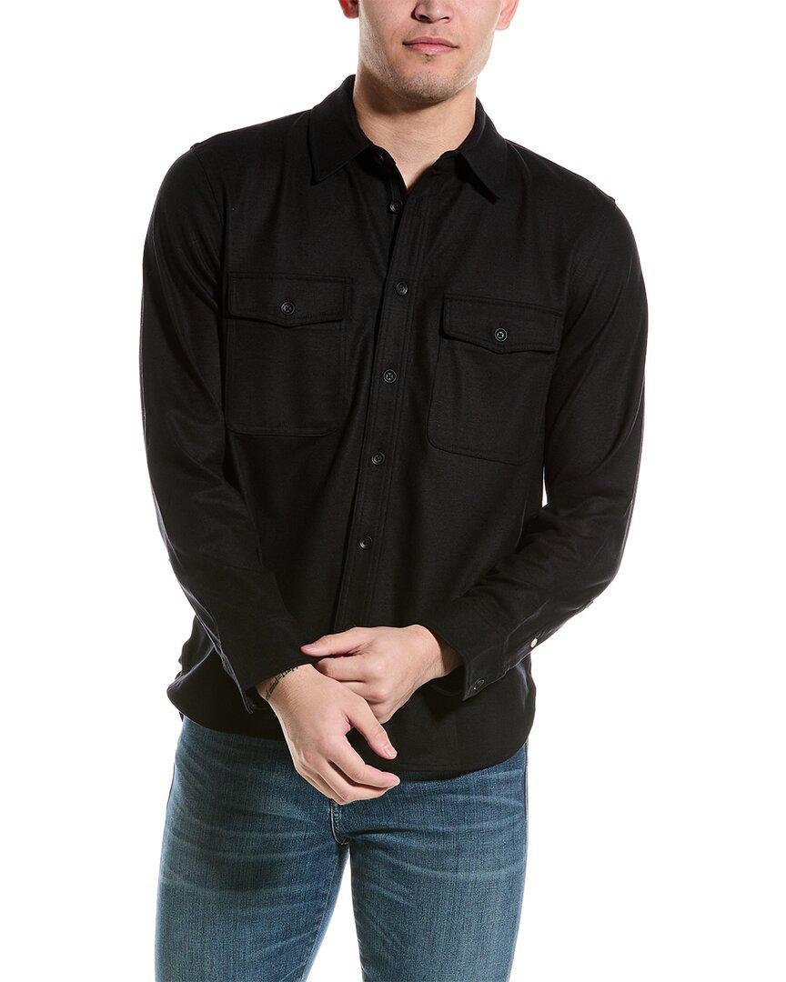 RAG & BONE Jack Wool Shirt In Black Product Image