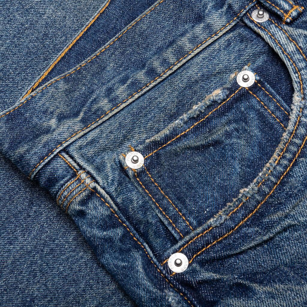 Worn Vintage Shorts - Mid Indigo Male Product Image