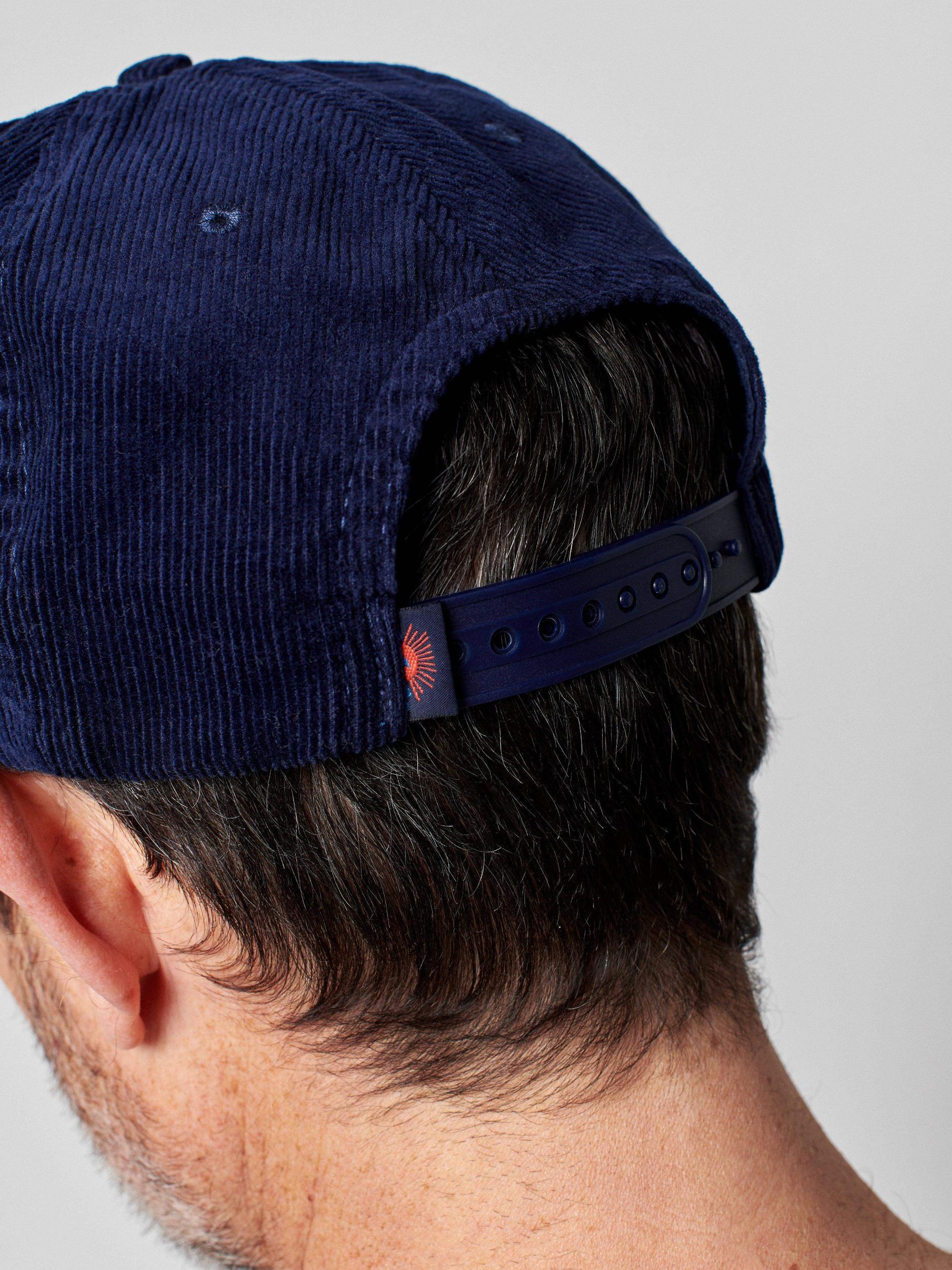 Summer Shore Cord Hat - Navy Male Product Image