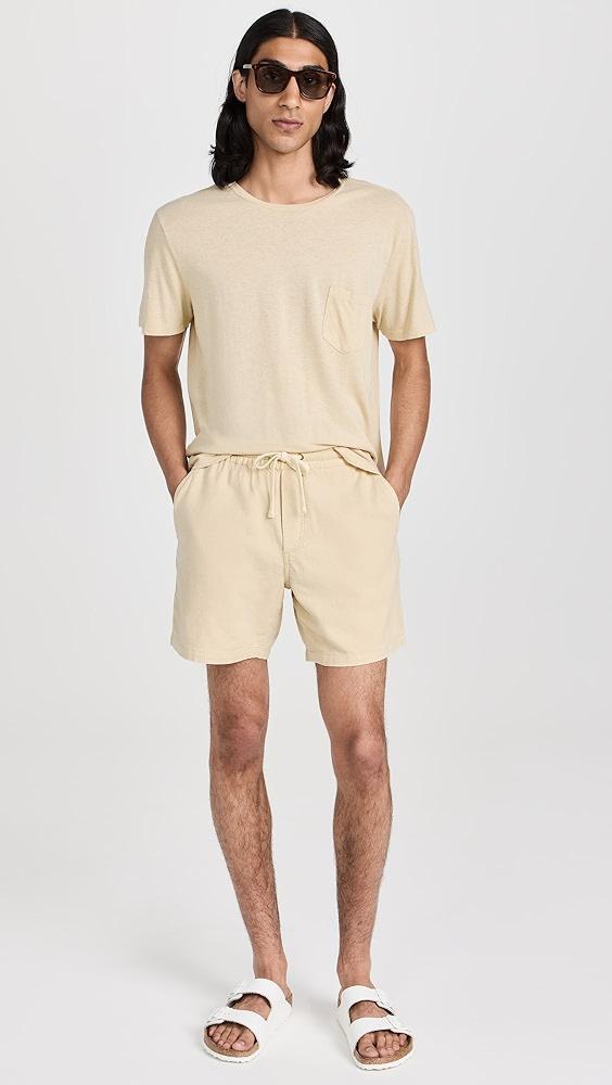 Marine Layer Saturday Stretch Selvage Shorts 6" | Shopbop Product Image