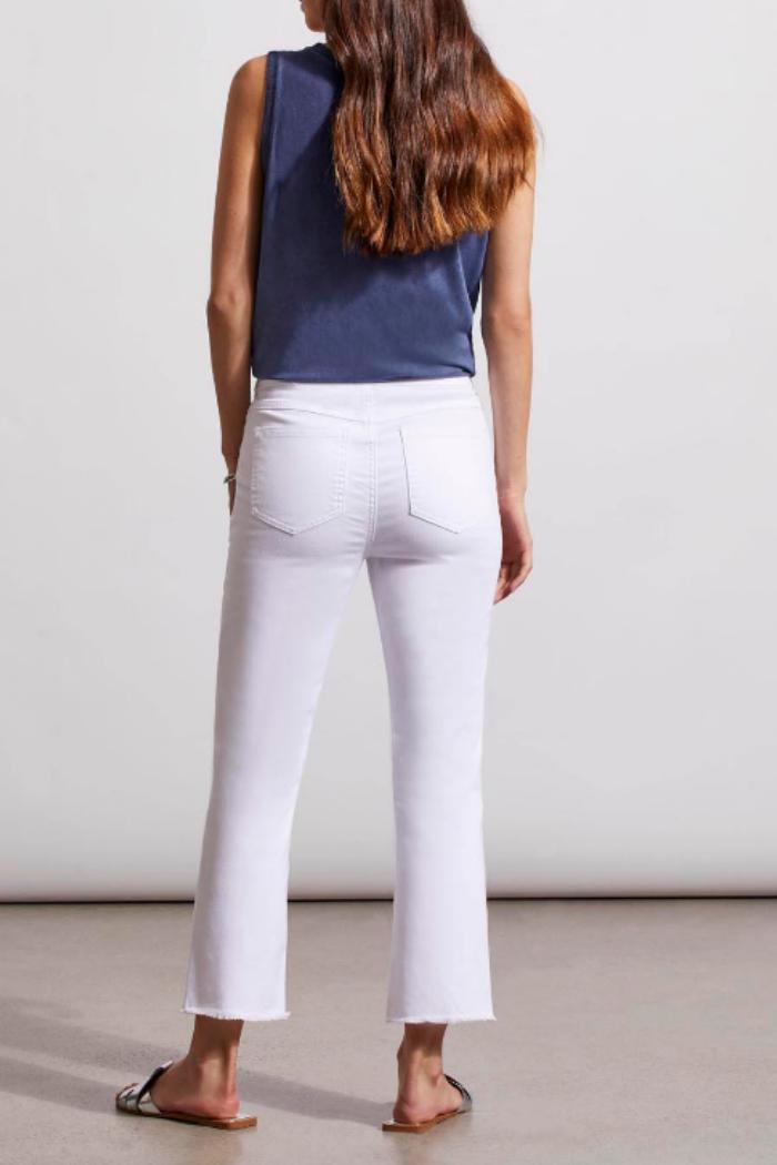 Audrey Pull-On Straight Crop Jeans Product Image