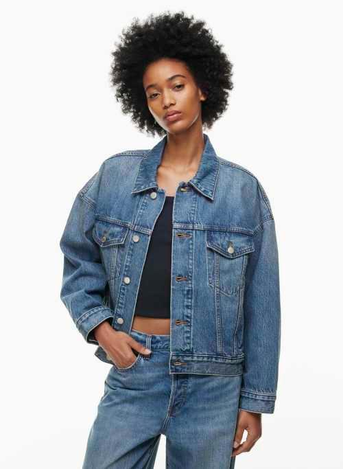 the ali vintage denim jacket Product Image