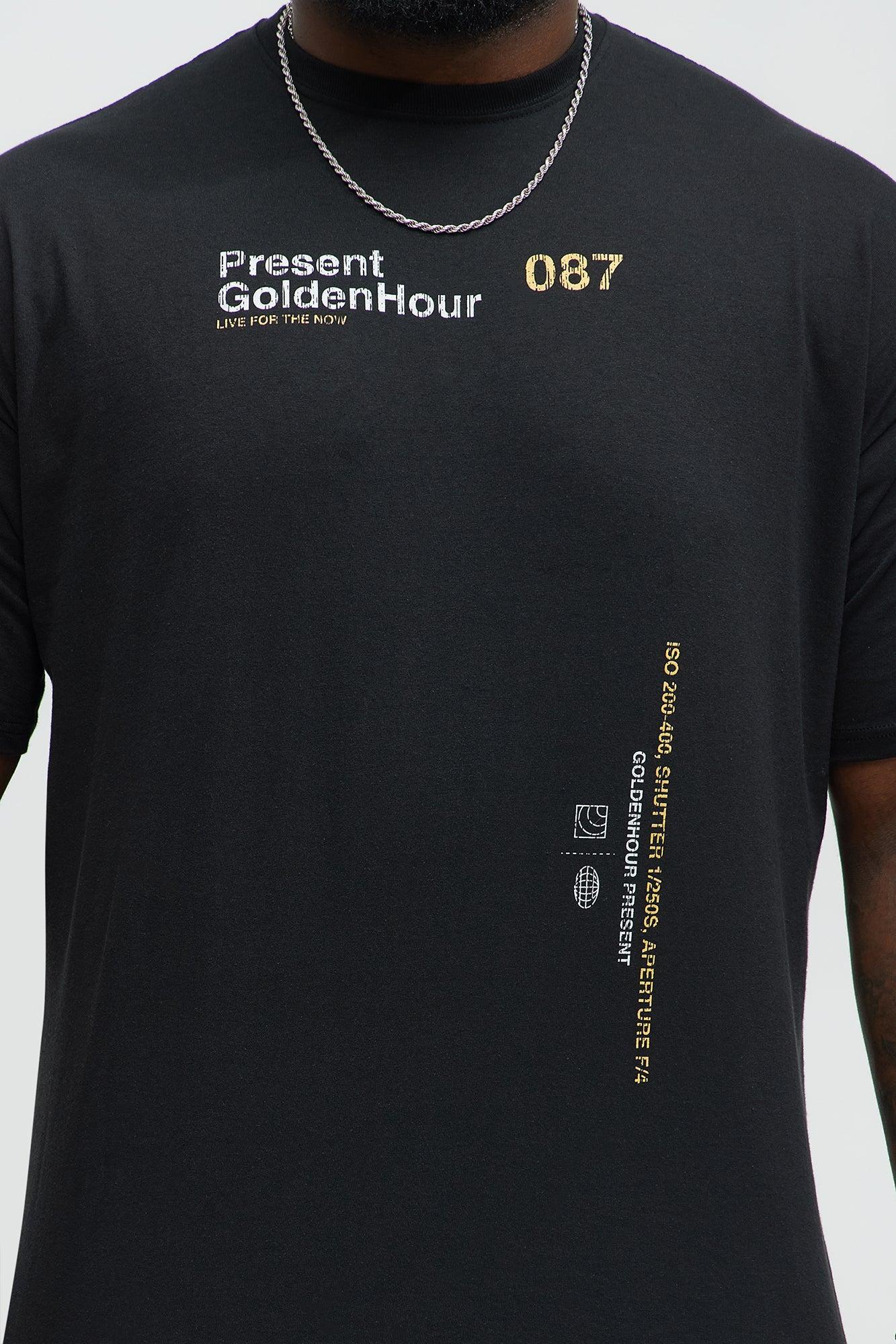 Present Golden Hour Short Sleeve Tee - Black Male Product Image