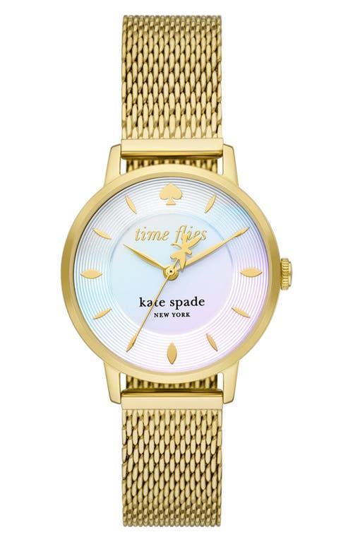 Kate Spade New York Metro Three-Hand Stainless Steel Watch - KSW1789 Watches Product Image