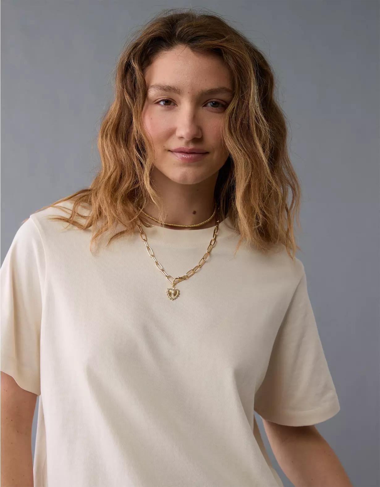AE Everyday Luxe Relaxed T-Shirt Product Image