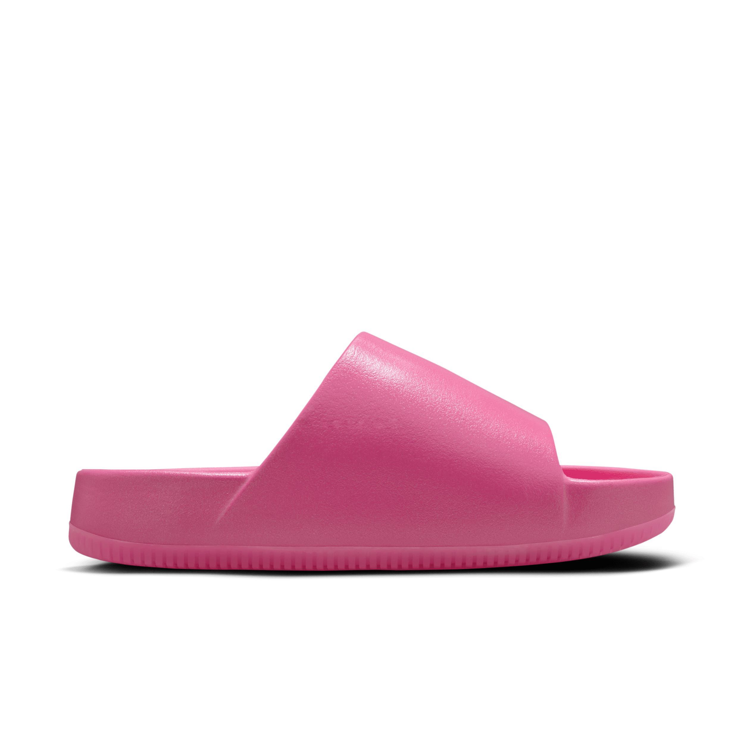 Nike Womens Nike Calm Slide SE - Womens Shoes Hyper Pink/Hyper Pink Product Image