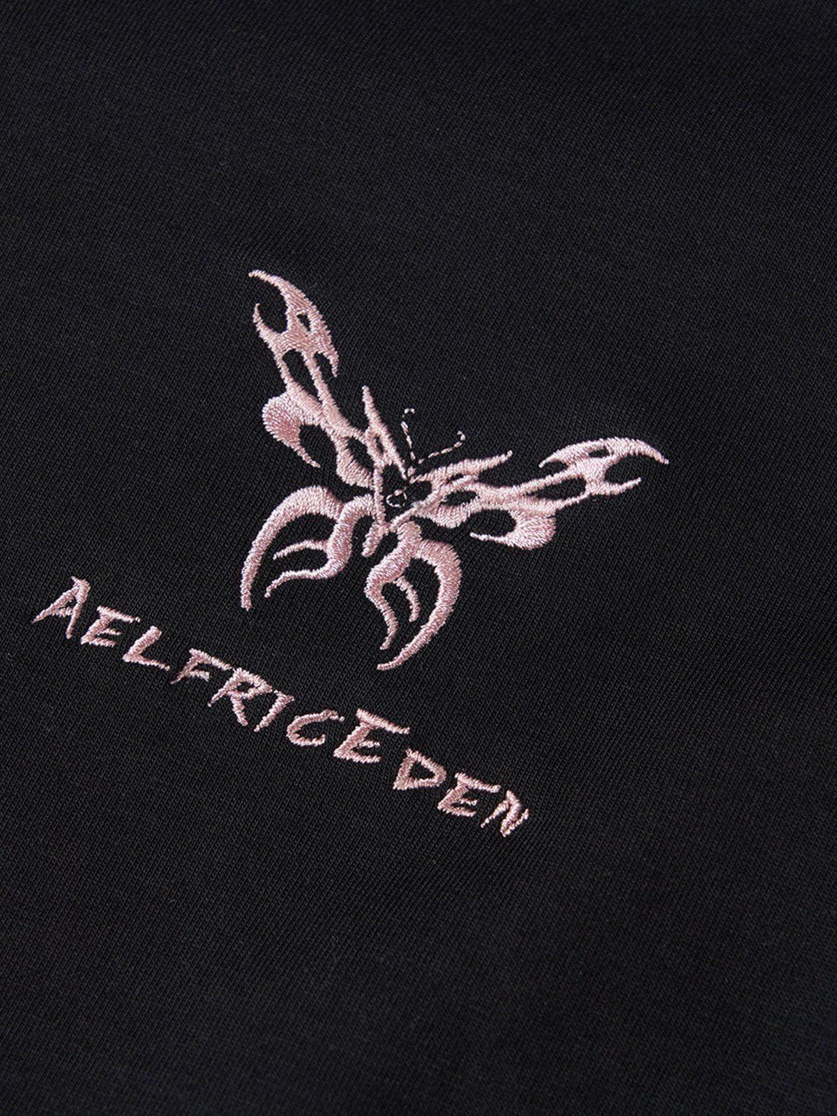 Aelfric Eden Embroidery Butterfly Long Sleeve Tee Product Image