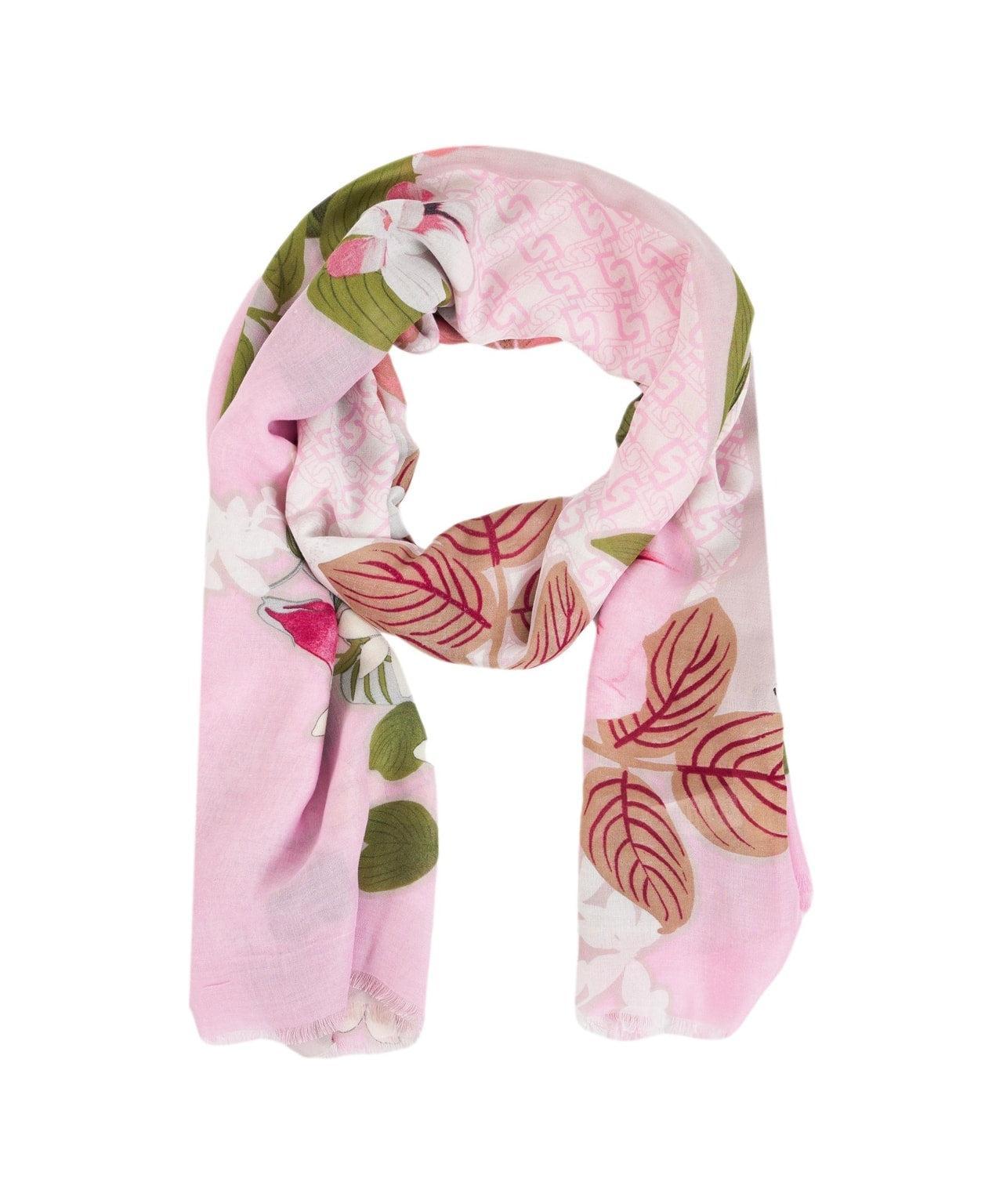 Shawl with floral print Product Image