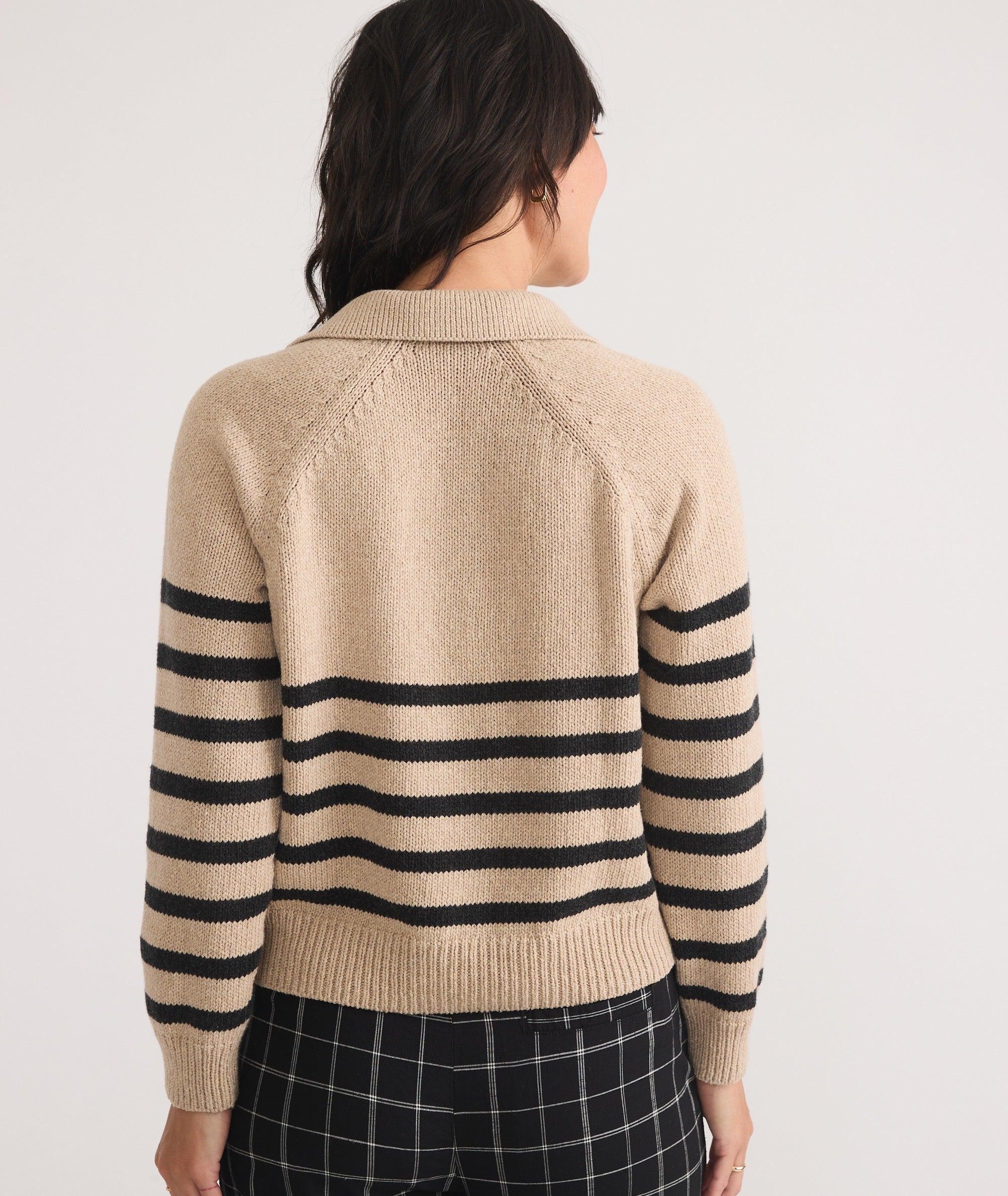 Claire Relaxed Sweater Polo Product Image