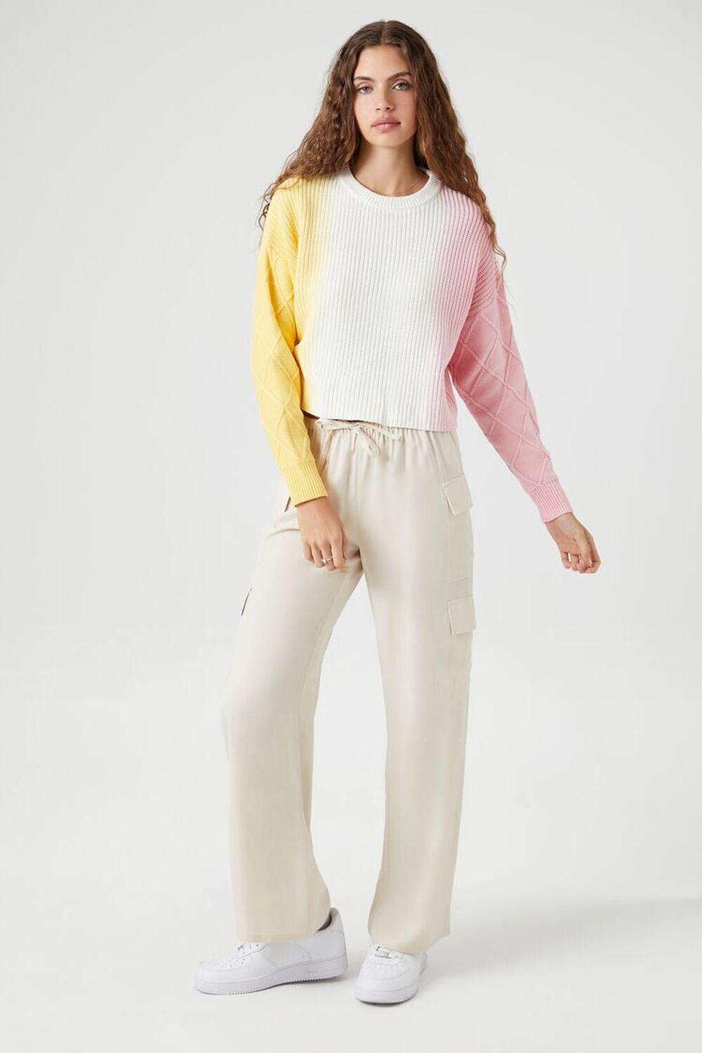 Gradient Drop-Sleeve Sweater | Forever 21 Product Image