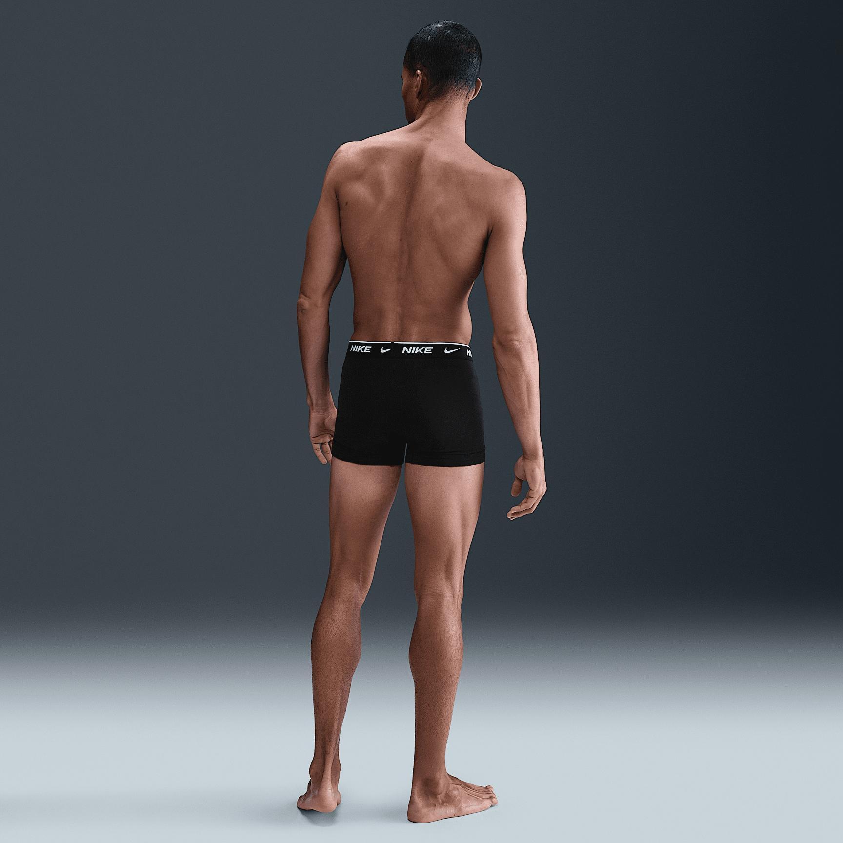 Nike Mens Essential Cotton Stretch Dri-FIT Trunks (3-Pack) | KE1166-001 Product Image