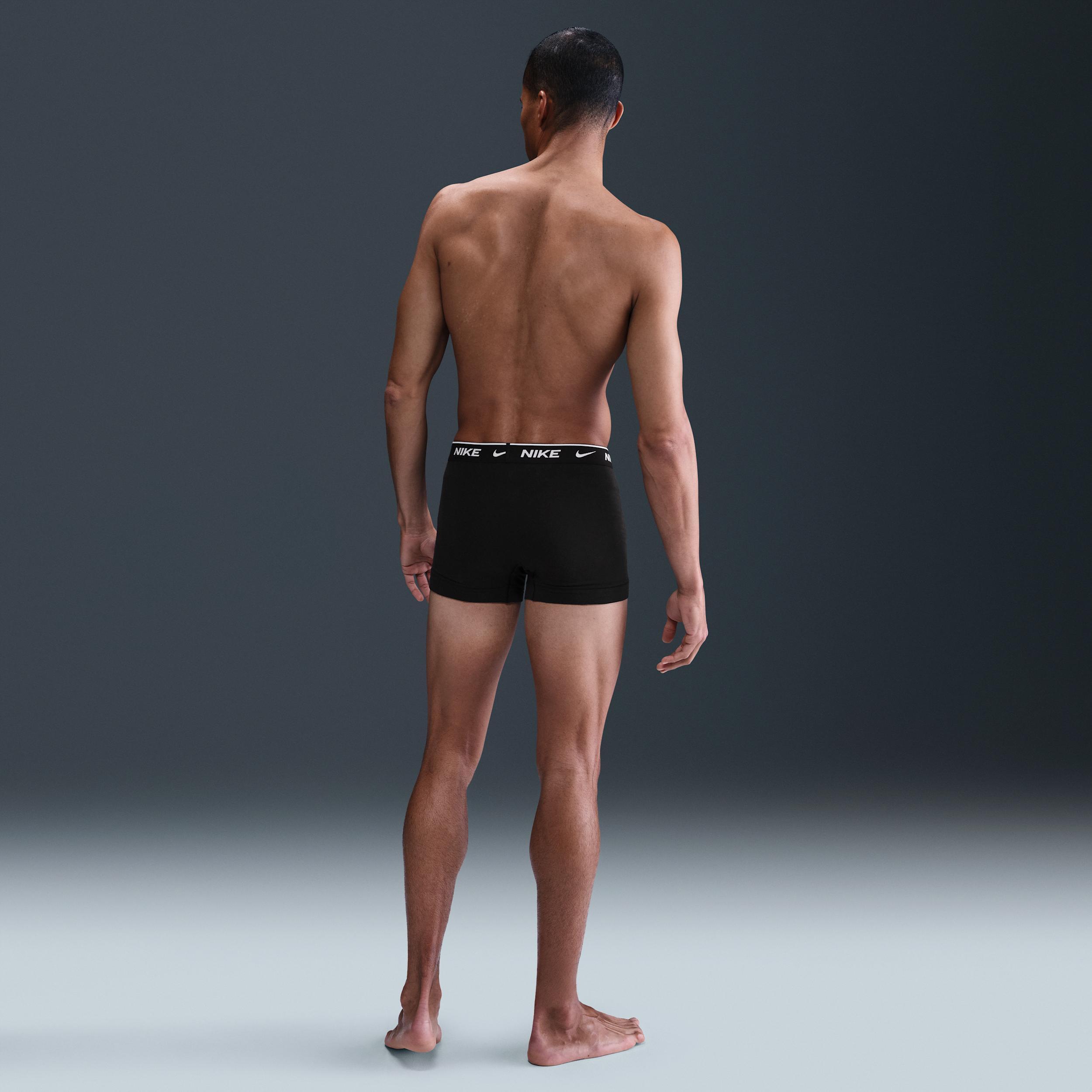 Nike Mens Essential Cotton Stretch Dri-FIT Trunks (3-Pack) | KE1166-001 Product Image