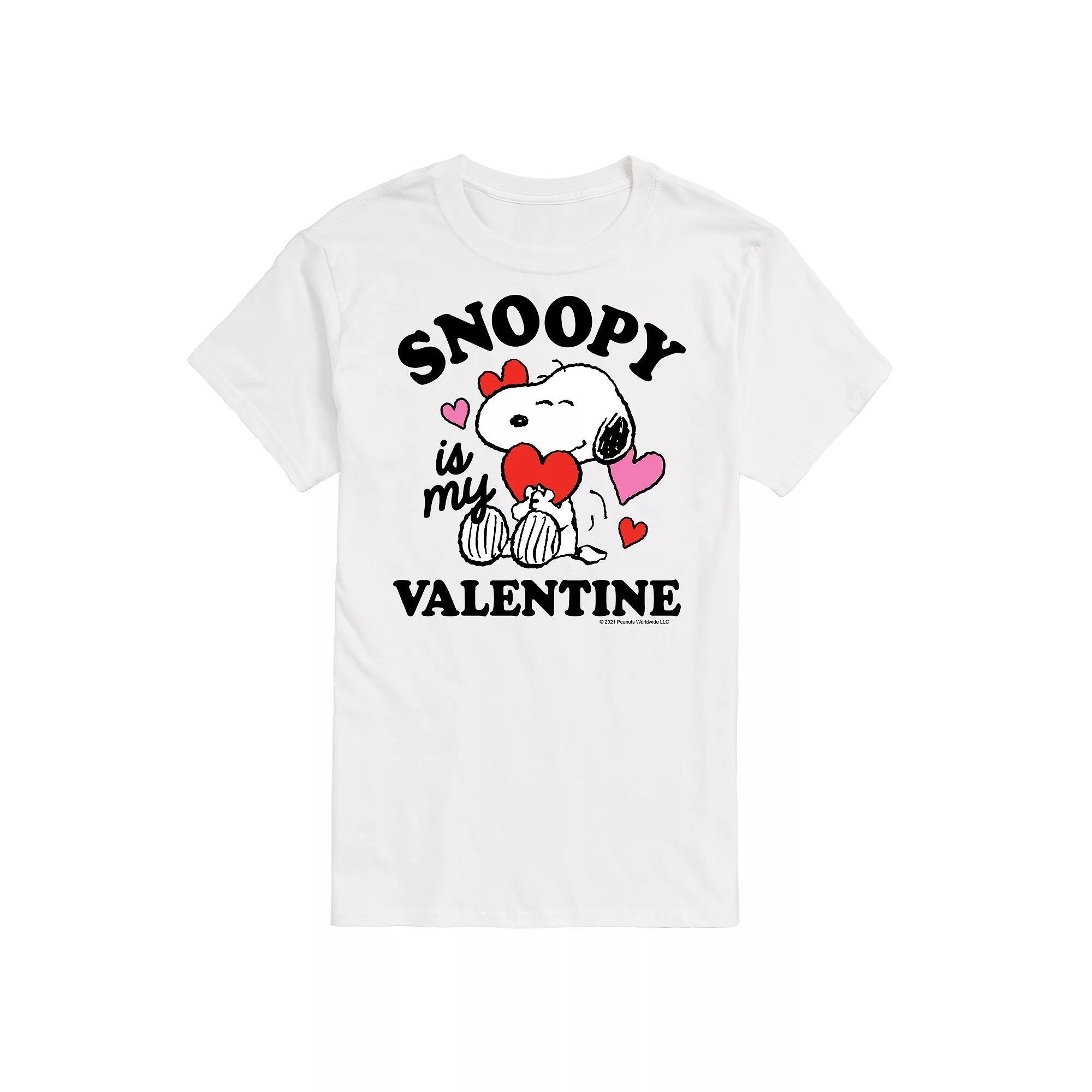 Men's Peanuts Snoopy My Valentine Tee,  Product Image