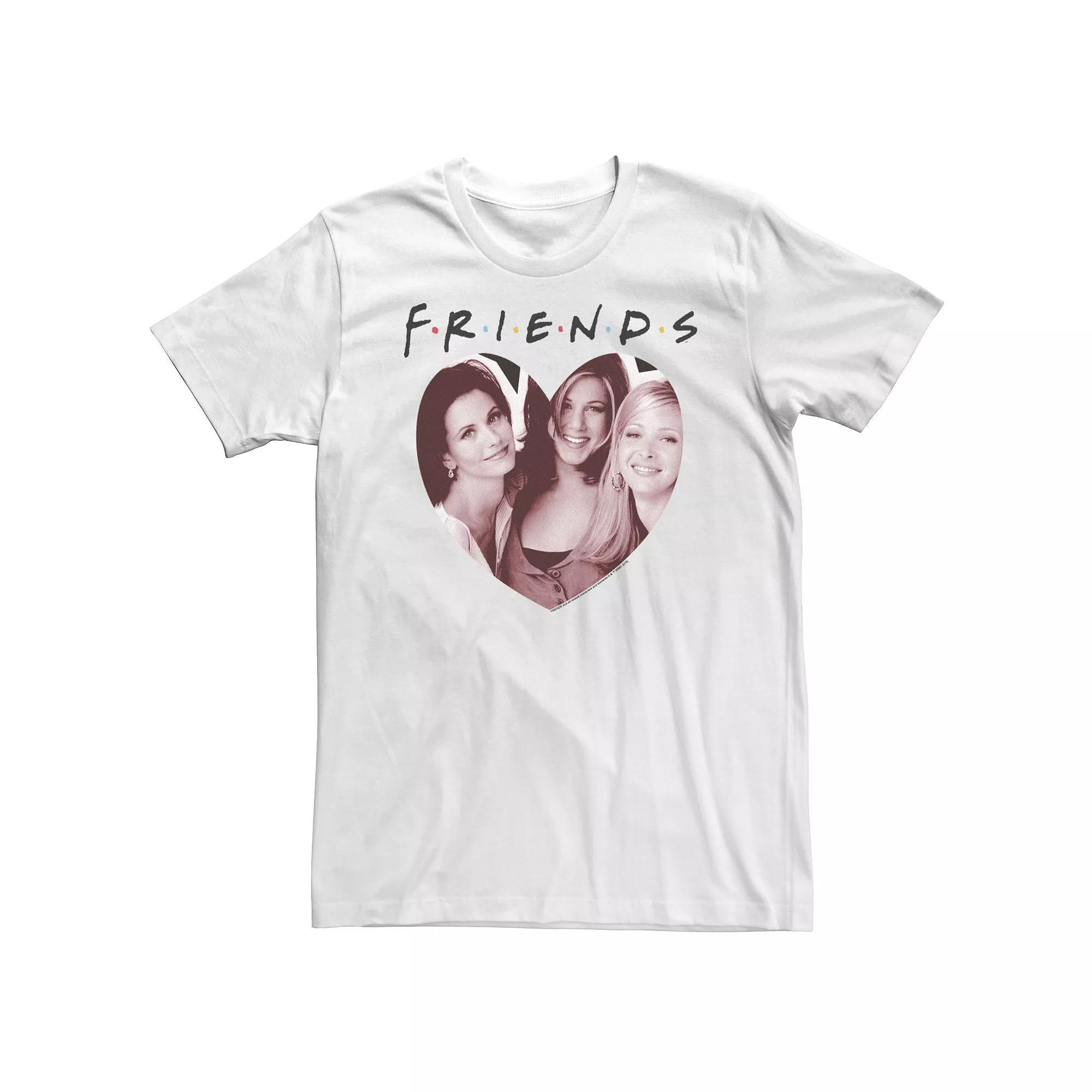 Big & Tall Friends The Girls Heart Portrait Tee, Men's,  Product Image
